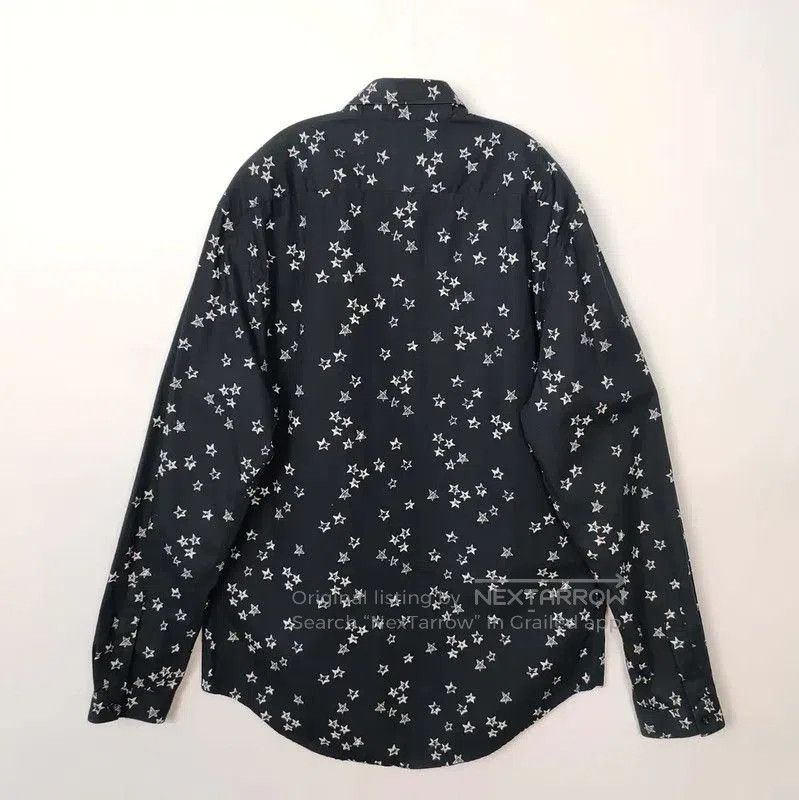 Dior Dior Black Cotton Star Print Shirt for Men . Size US L / EU 52-54 / 3 - 2 Thumbnail