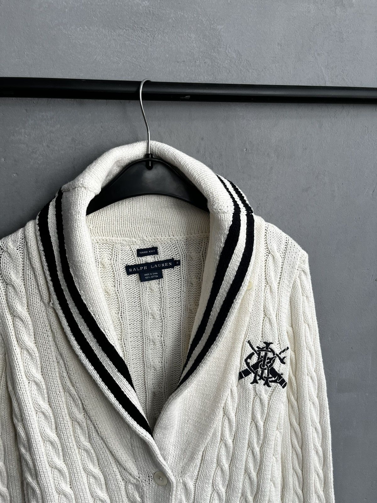 Ralph Lauren × Vintage Ralph Lauren knit sweater cardigan vintage Size M / US 6-8 / IT 42-44 - 2 Thumbnail