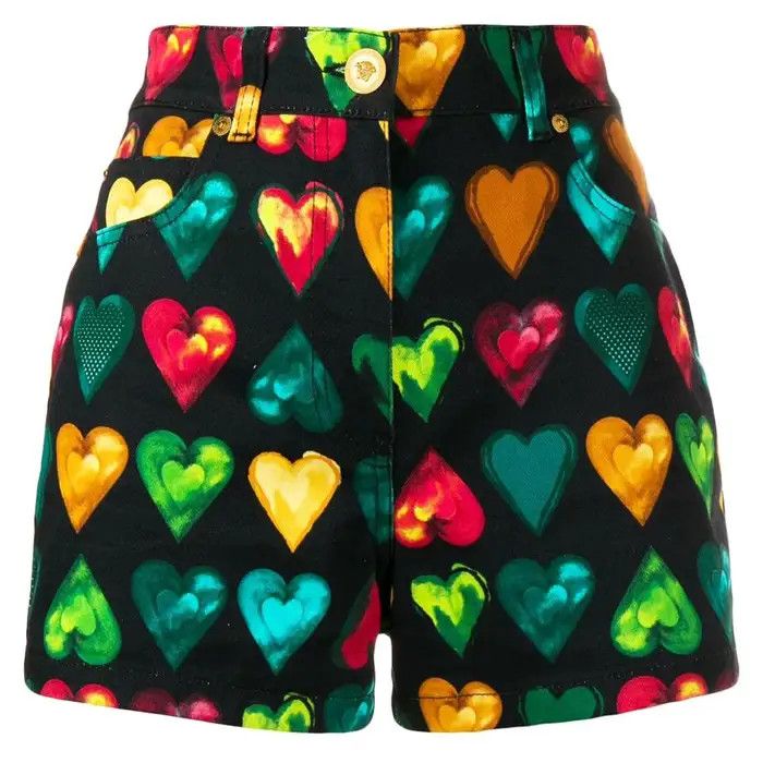 Versace o1y0226 Short in Multicolor Size 26" / US 2 / IT 38 - 1 Thumbnail