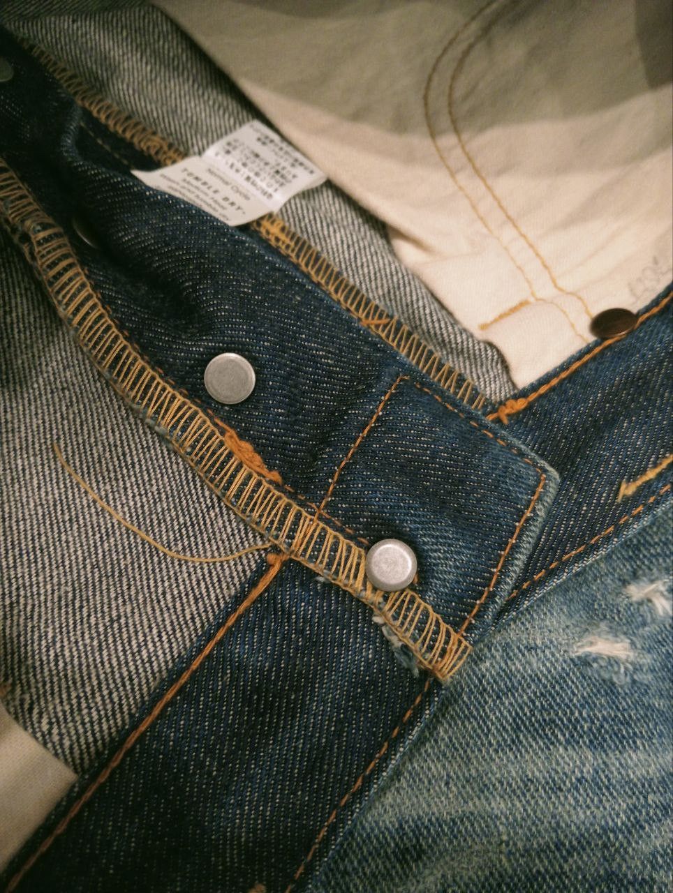 Lee VINTAGE LEE RIDERS LOT 101B 4101 DENIM JEANS Size US 33 - 10 Thumbnail