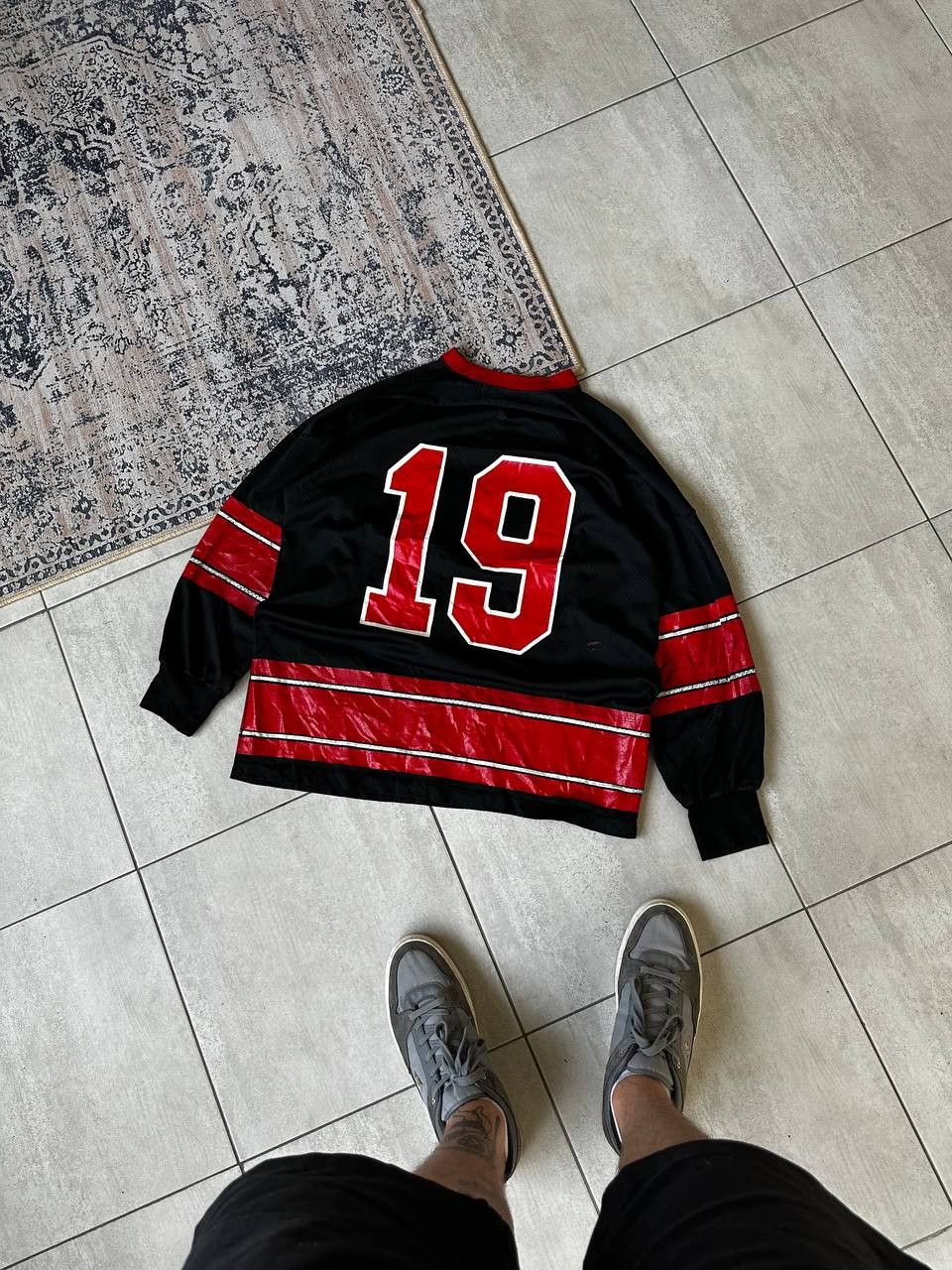 Vintage Vintage 80s Grand Blanc University Jersey Size US L / EU 52-54 / 3 - 8 Thumbnail