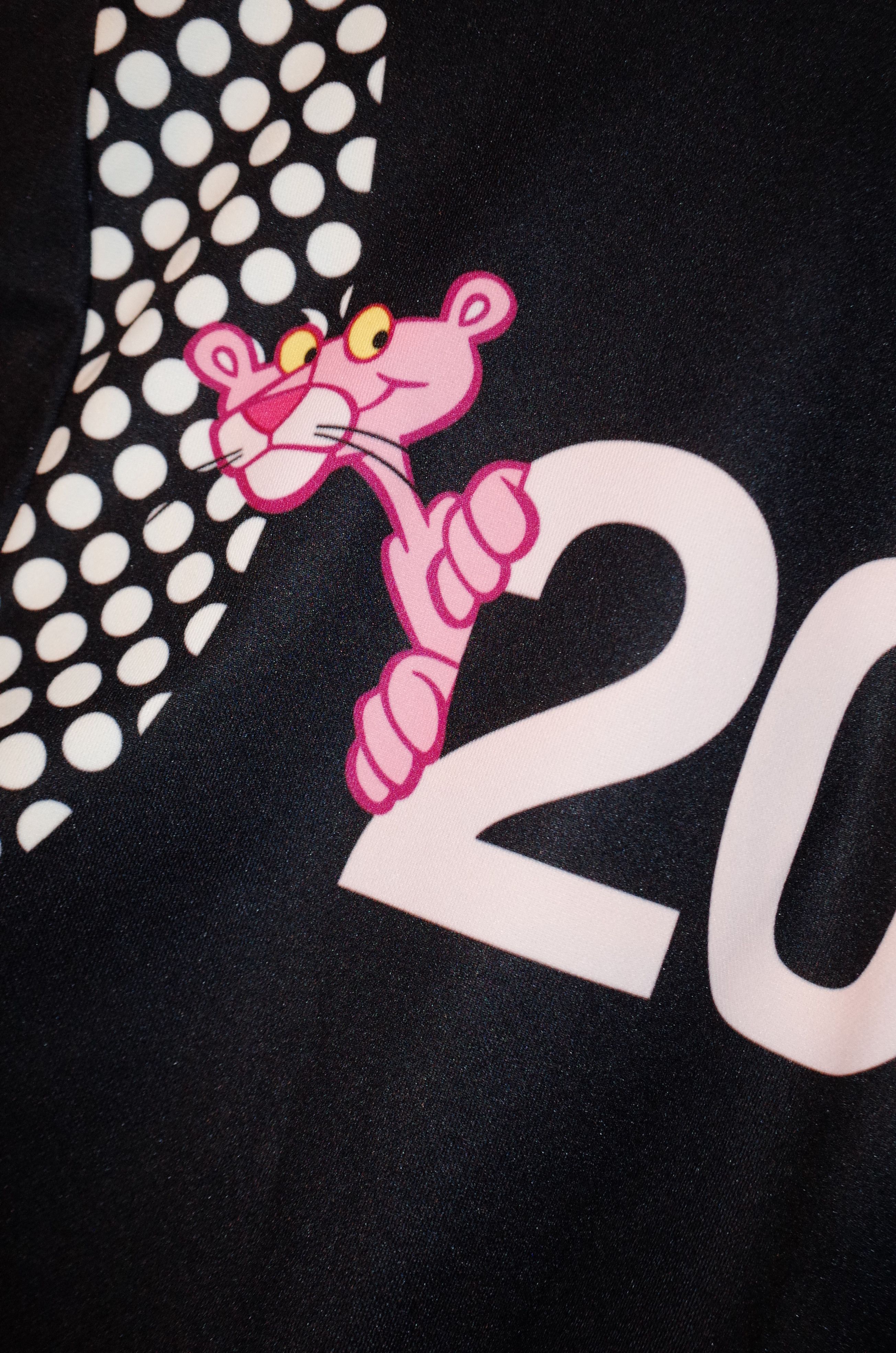 Comme des Garcons SS2005 Comme Des Garcons x Pink Panther cycling jersey Size US L / EU 52-54 / 3 - 3 Thumbnail