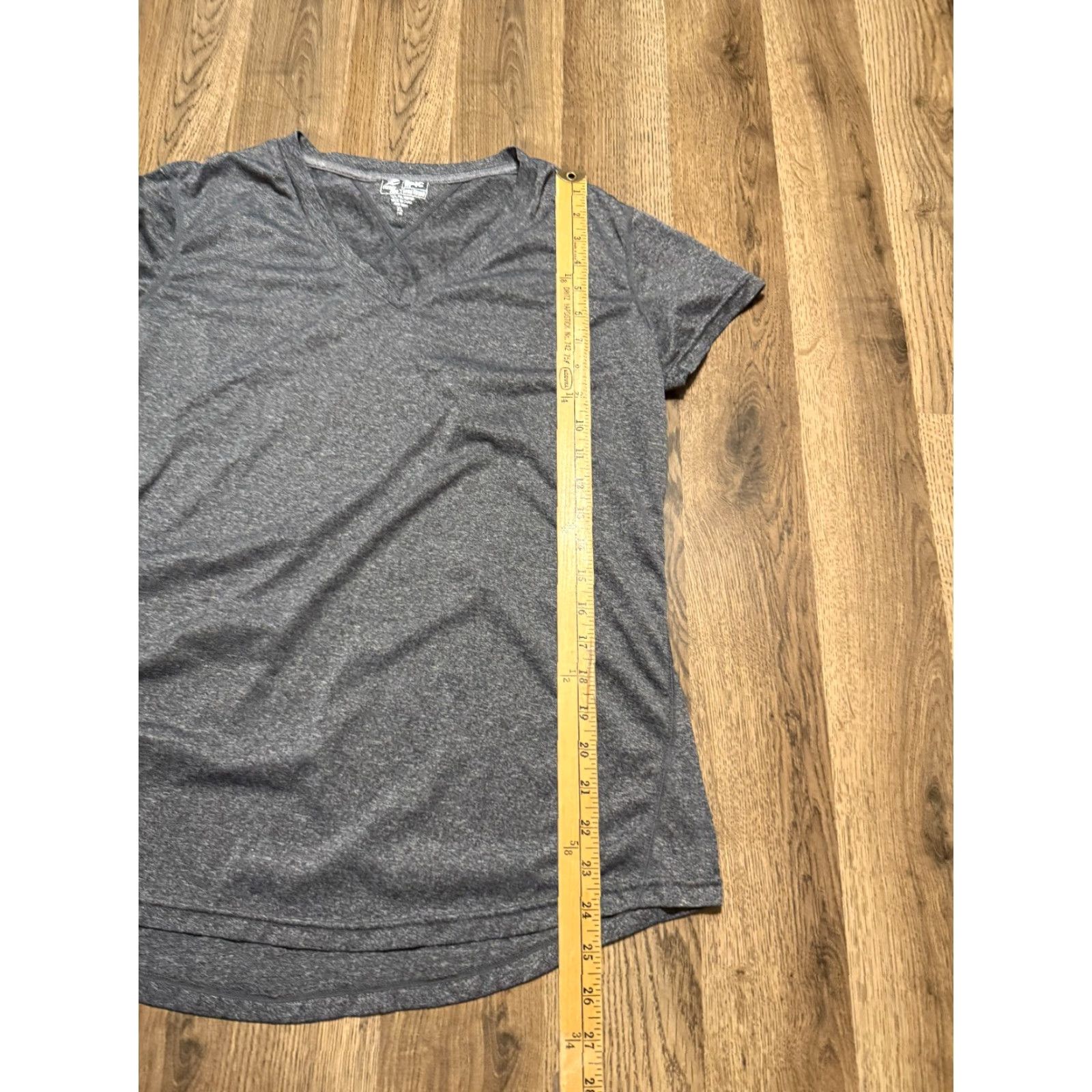 Vintage Energy Zone Shirt Women's XL Gray V-Neck Athletic Wear Outdoor Shirt Size XL / US 12-14 / IT 48-50 - 5 Thumbnail