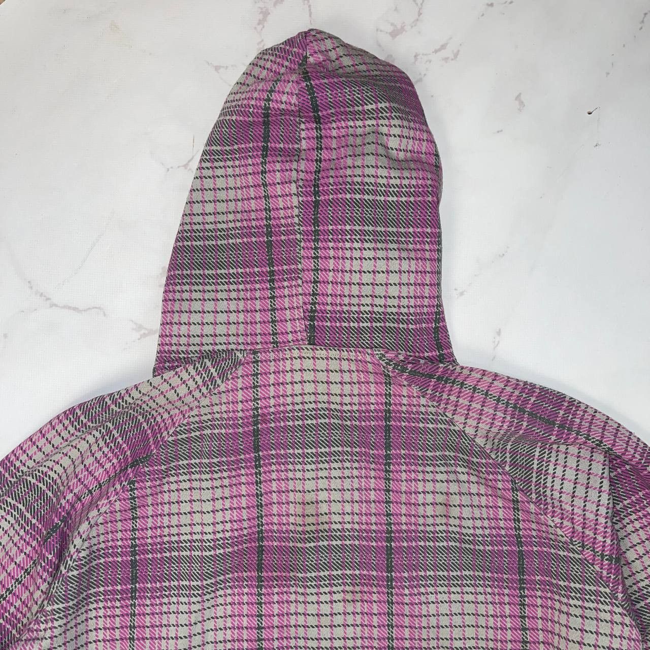 Fox Racing Fox Racing Crazy Y2K Vintage Zip Hoodie Plaid Sz XL Unisex Size US XL / EU 56 / 4 - 17 Thumbnail