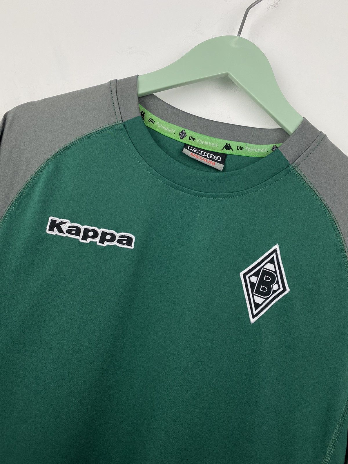 Kappa Borussia Mönchengladbach Kappa Soccer Football Jersey PSG Size US M / EU 48-50 / 2 - 2 Thumbnail