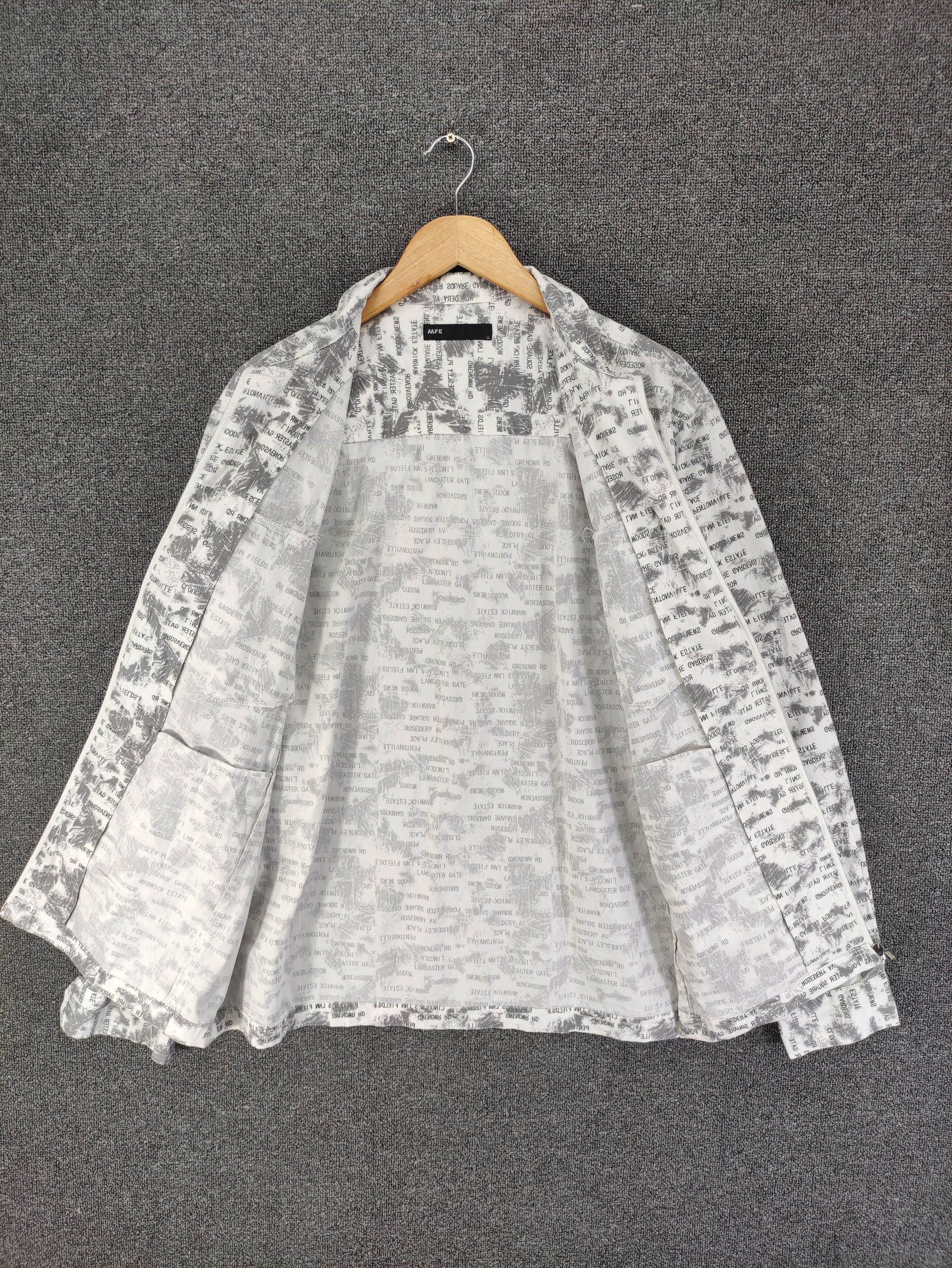 Japanese Brand Vintage MFE Full Print Lightlayer Jacket Zipper Size US L / EU 52-54 / 3 - 5 Thumbnail