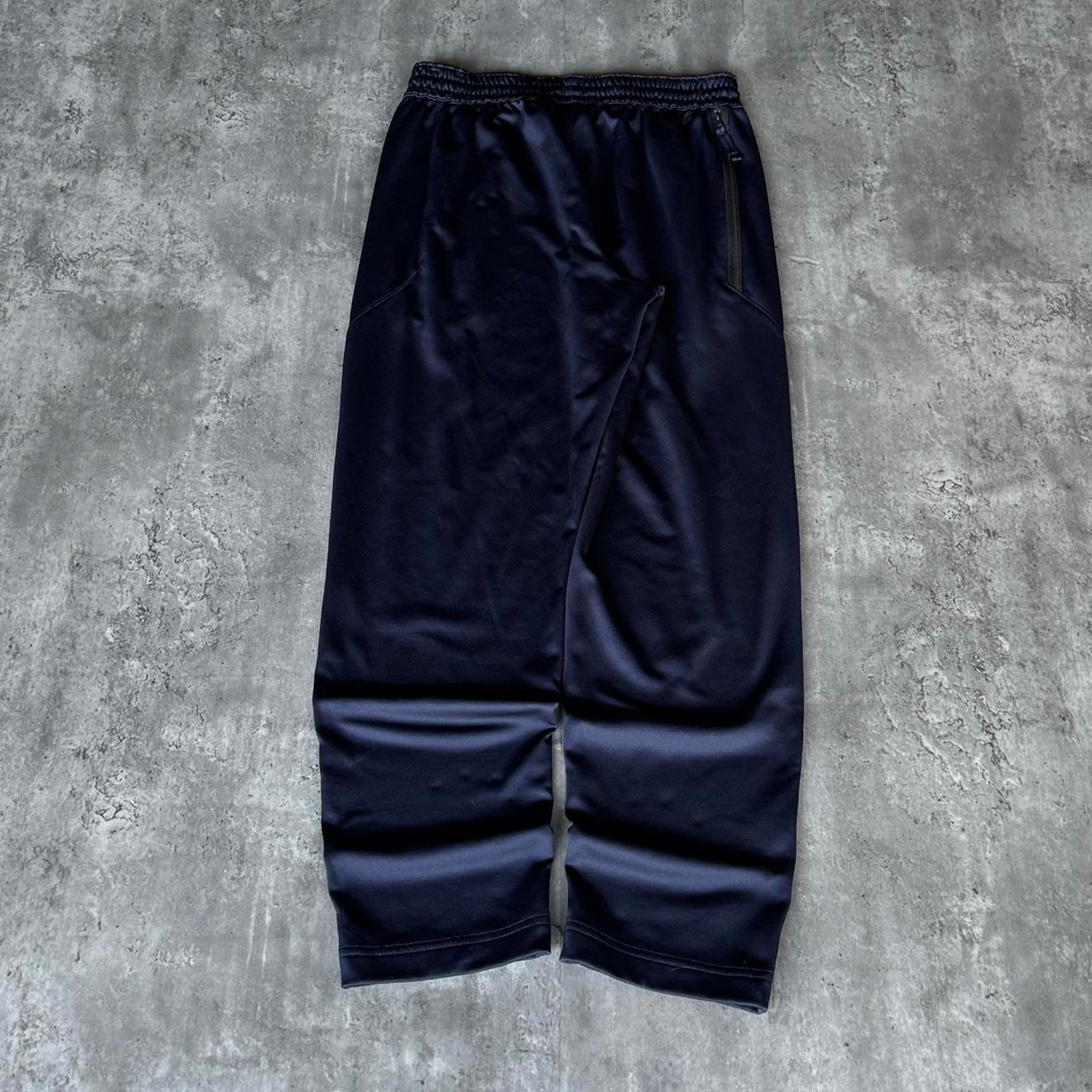 Nike × Nike ACG × Vintage Vintage Y2K Nike Baggy Navy Streetwear Skater Sweatpants Size US 34 / EU 50 - 2 Thumbnail