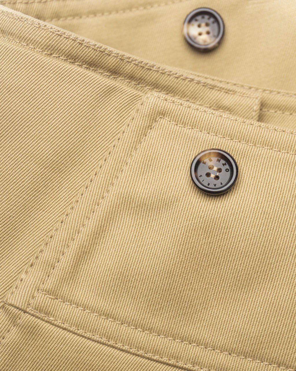 Kenzo KENZO / WAISTBAND COTTON SHORTS Size 28" / US 6 / IT 42 - 4 Thumbnail