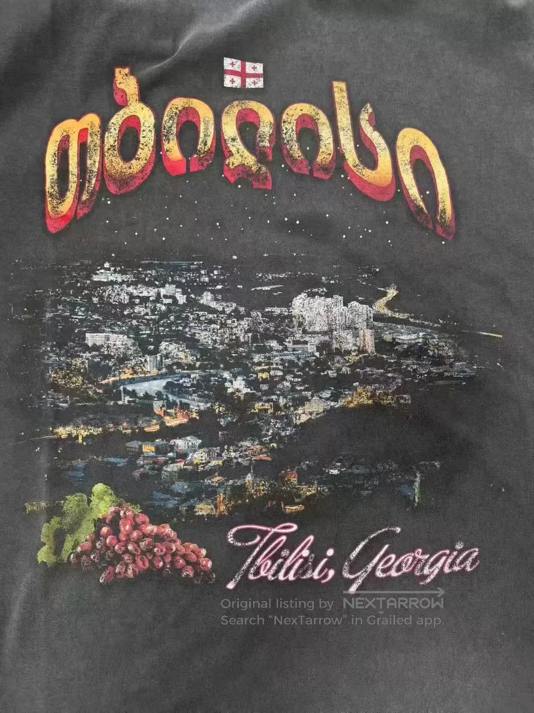 Balenciaga Balenciaga Gray Printed Long Sleeve T-Shirt. Size US L / EU 52-54 / 3 - 2 Thumbnail