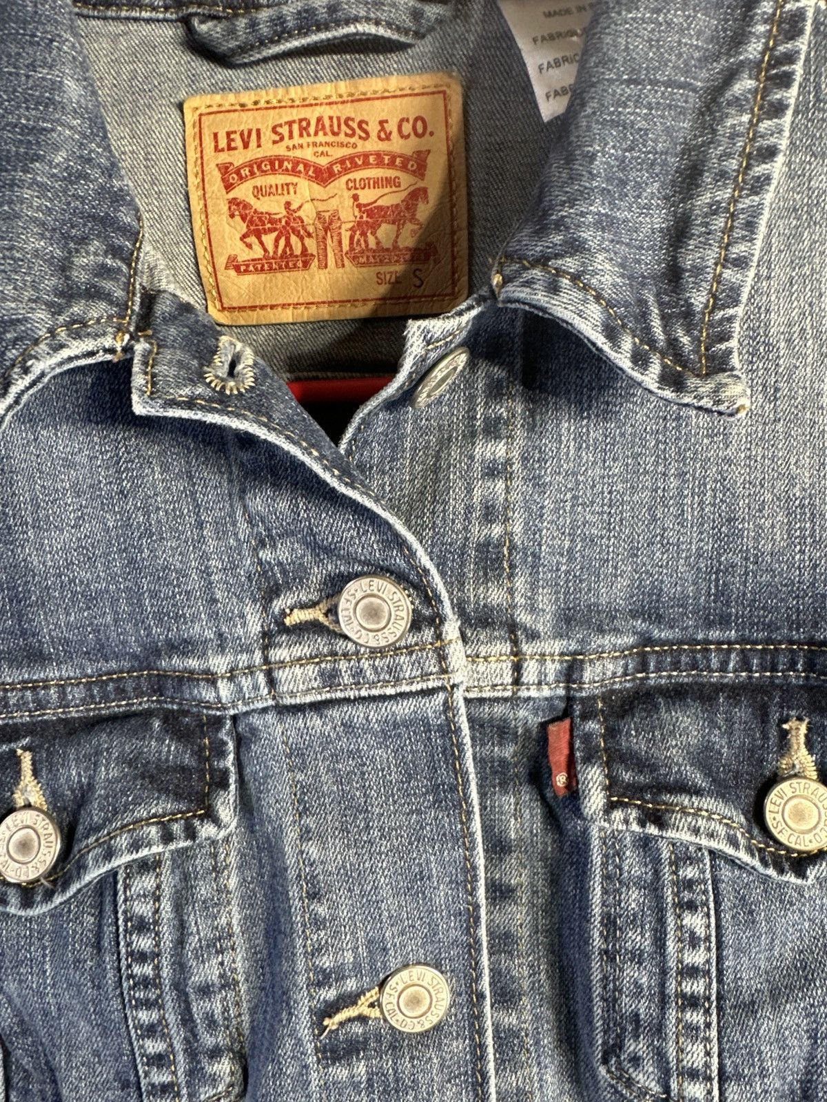 Levi's Levi’s Original Classic Trucker Denim Jacket Size S / US 4 / IT 40 - 6 Thumbnail