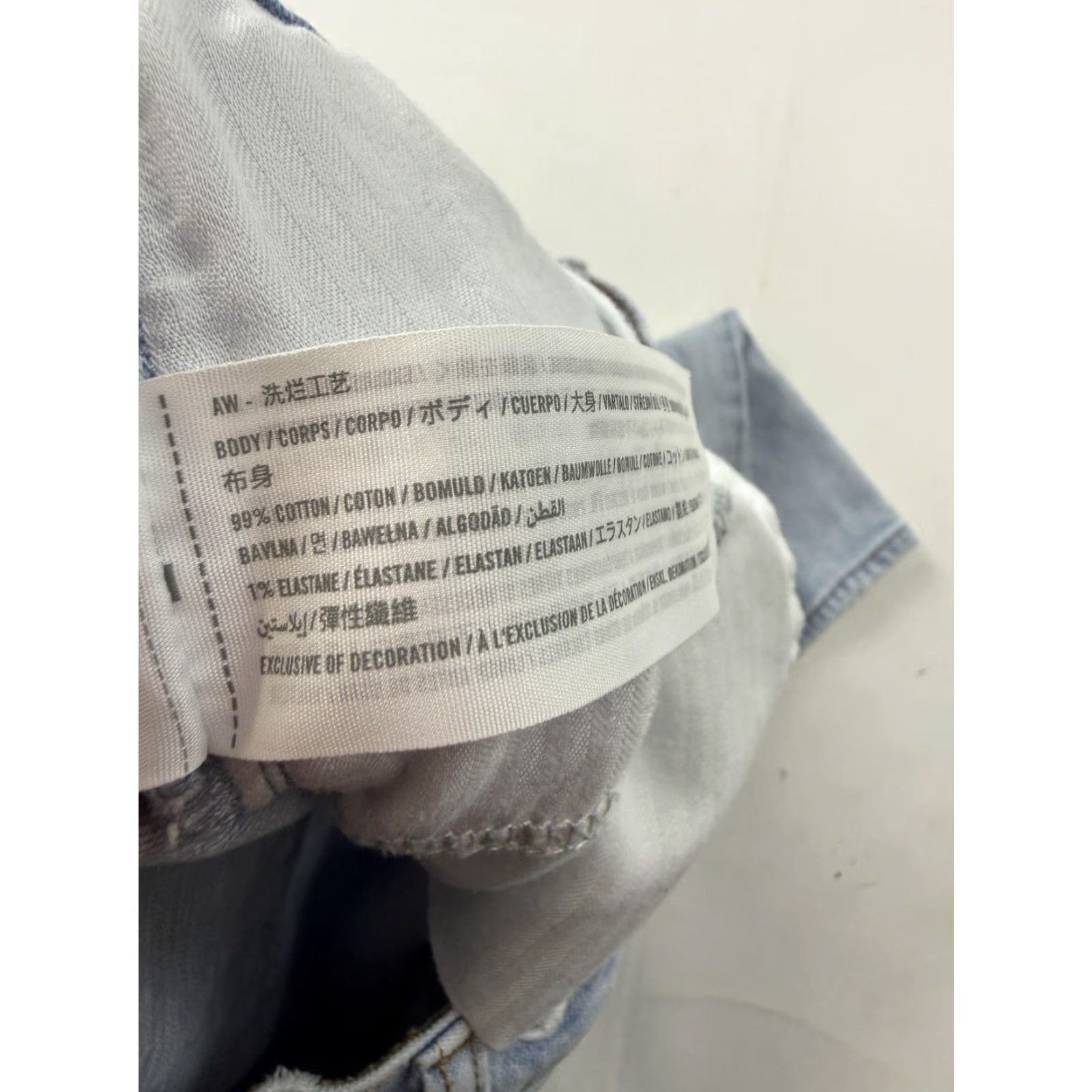 Abercrombie & Fitch Abercrombie & Fitch Jeans Womens 10S Skinny High Rise Light Blue Size 32" / US 10 / IT 46 - 5 Thumbnail