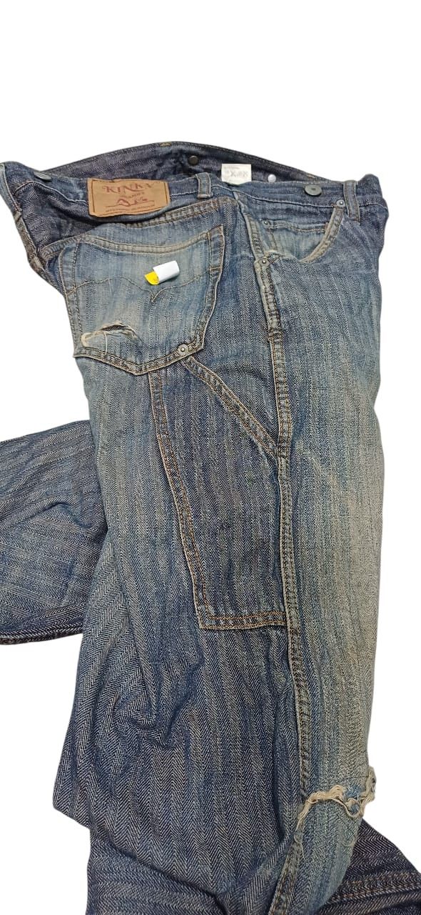 Hysteric Glamour VINTAGE 80'S HYSTERIC GLAMOR CARPENTER JEANS TALON ZIP Size US 32 / EU 48 - 3 Thumbnail