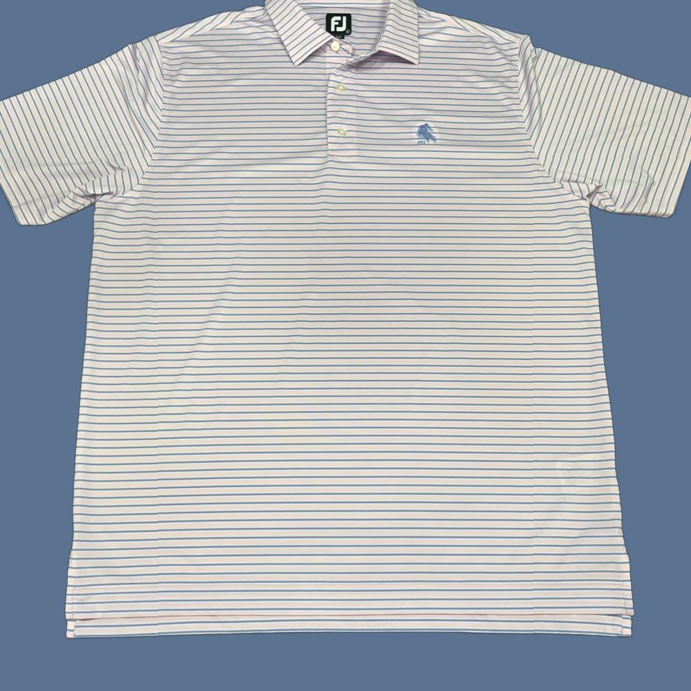 Footjoy FootJoy Polo Shirt Mens XL Pink Stripe Striped Golf Athletic Pine Lake Country Club 1952 Multicolor Countries 1952 Shirt Size US XL / EU 56 / 4 - 1 Thumbnail