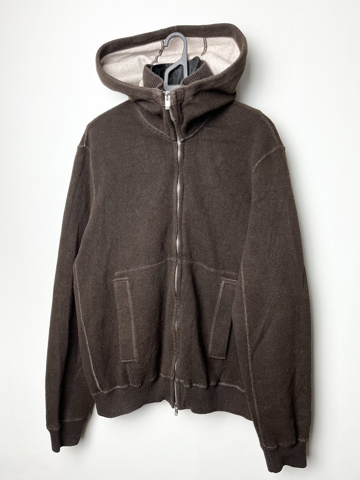 C.P. Company Vintage C.P. Company Wool Lined Zip Hoodie Jacket Size US L / EU 52-54 / 3 - 2 Thumbnail