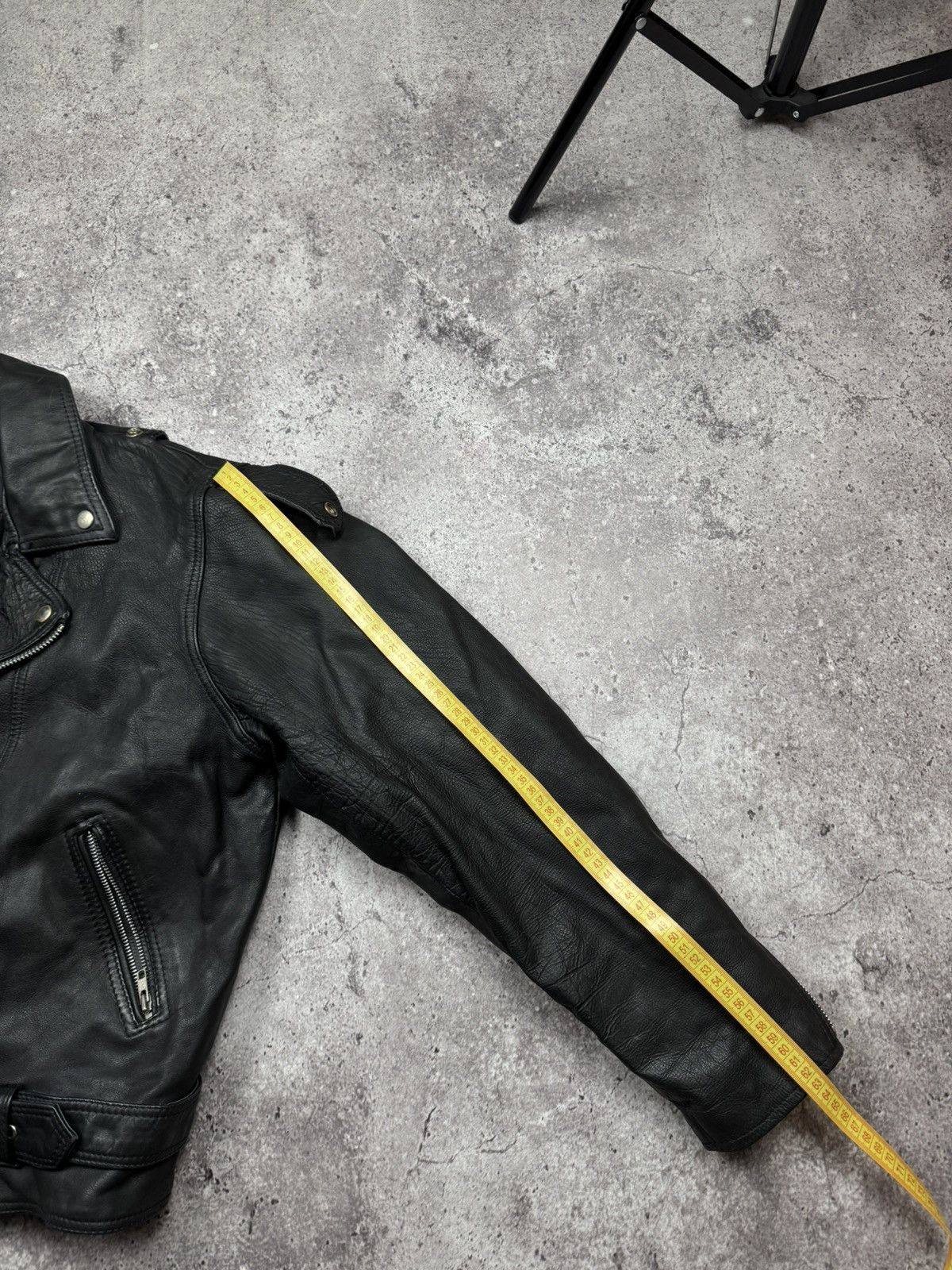 Diesel 🏍Vintage Leather Biker Jacket Motorcycle Diesel Style Size US S / EU 44-46 / 1 - 12 Thumbnail