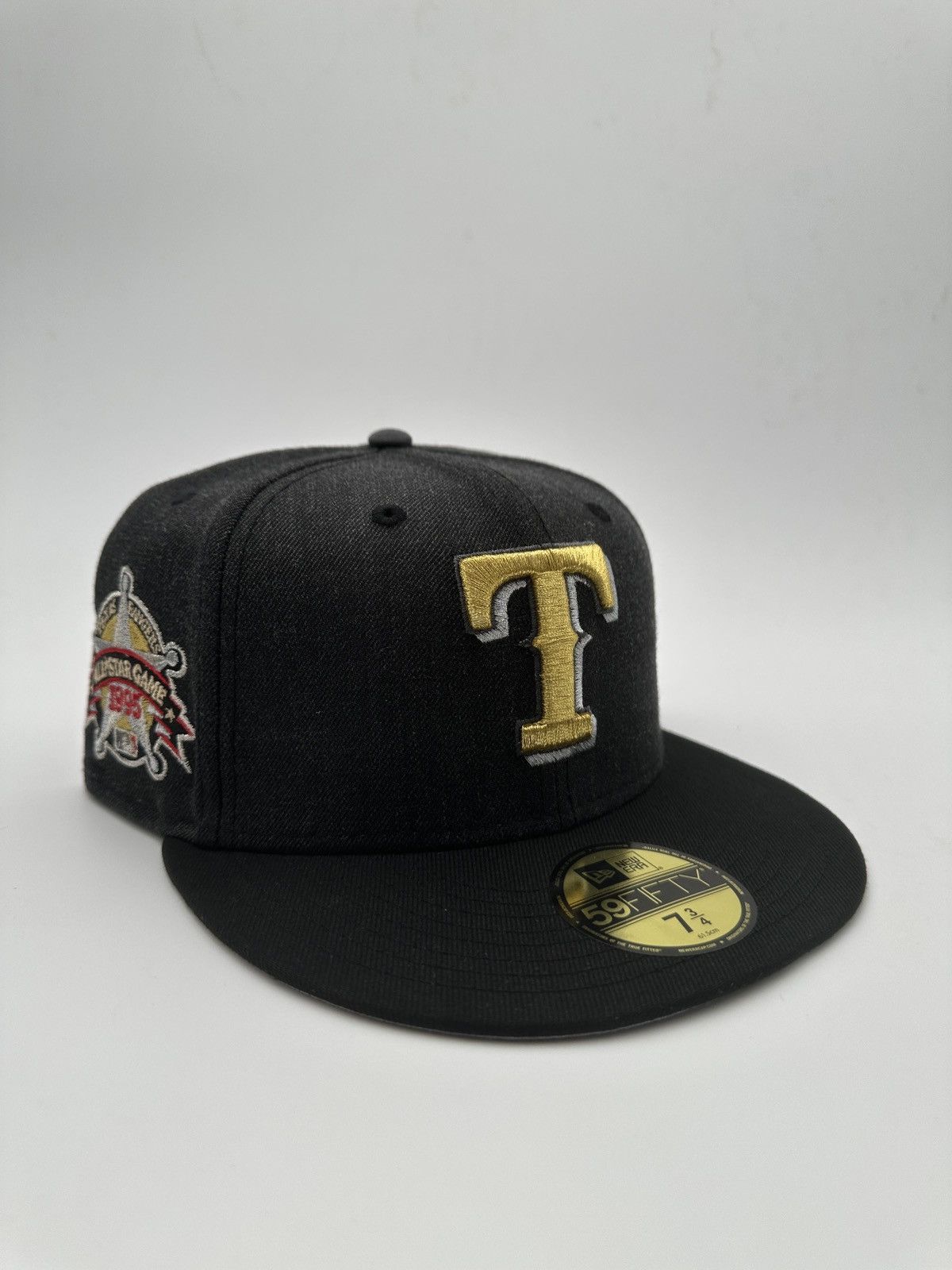 New Era 7 3/4 Texas Rangers 59Fifty Fitted All Star Game 1995 Patch Size ONE SIZE - 1 Thumbnail