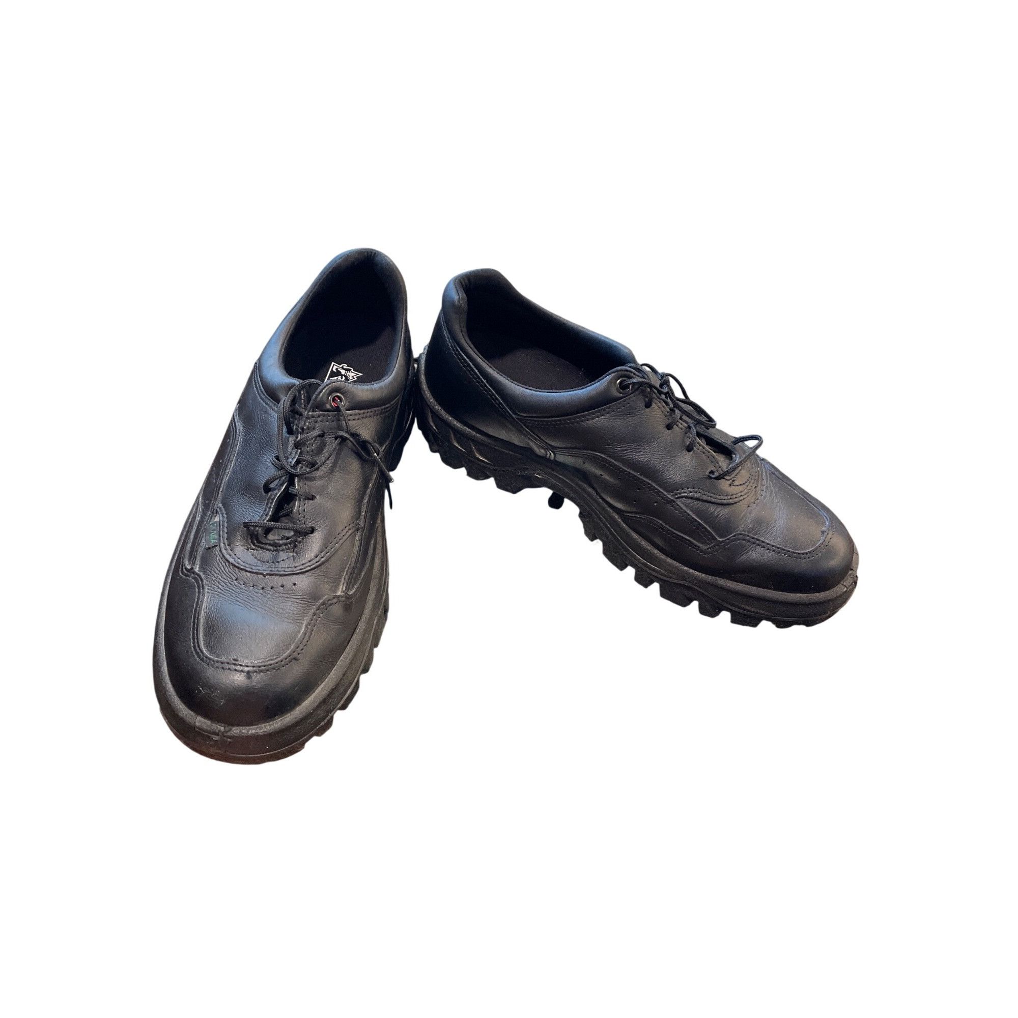 Other Rocky 5001 USPS postal mens black leather slip resist shoes Size US 12 / EU 45 - 1 Thumbnail