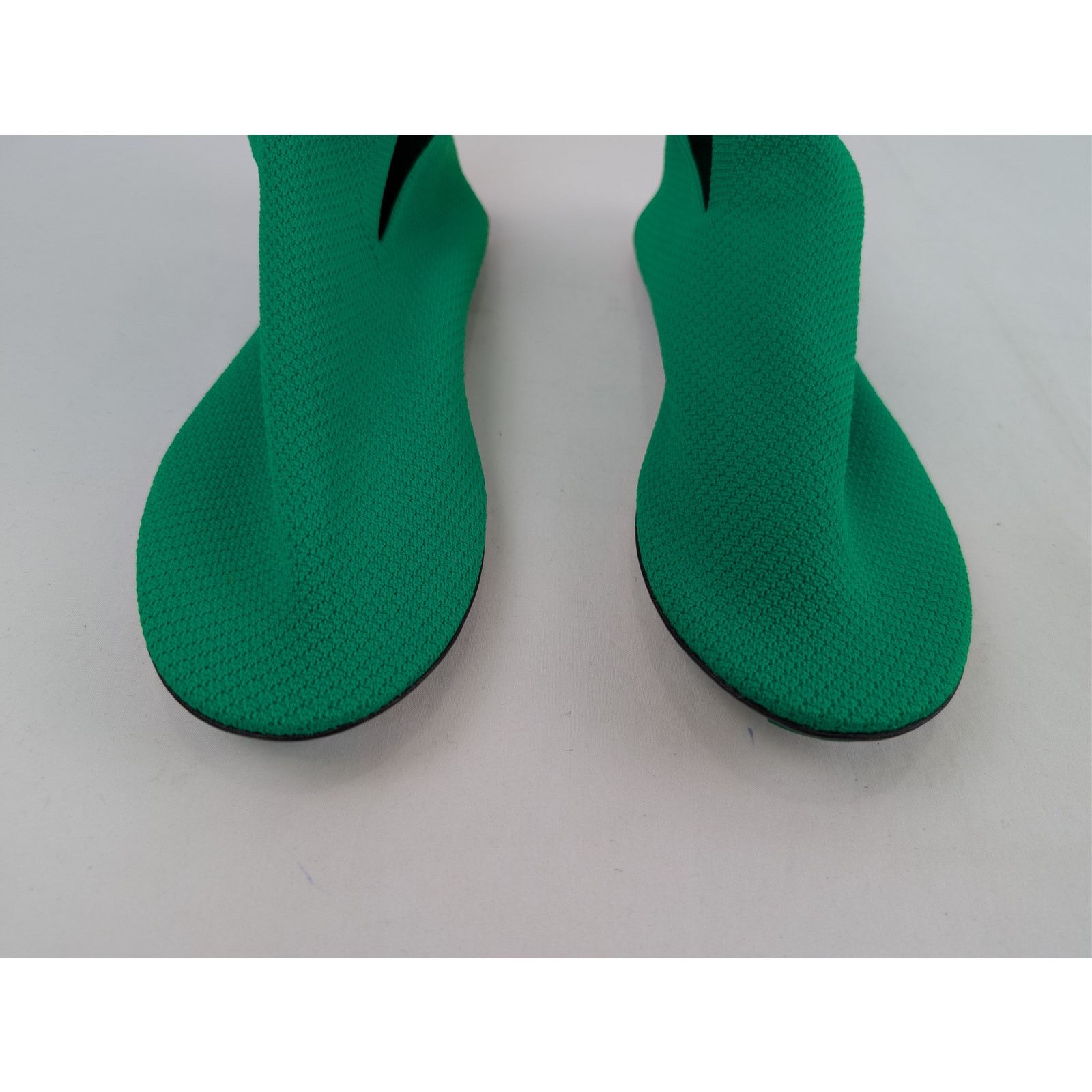 Bottega Veneta o1rshd1 Tech Knit Stretch Lattice Slippers in Green Size US 8 / EU 41 - 10 Thumbnail