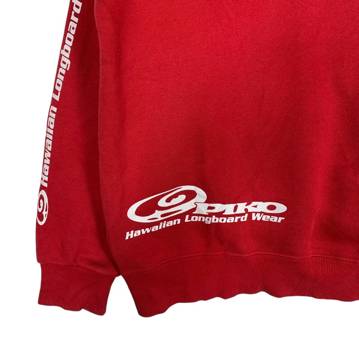 Japanese Brand PIKO Hawaiian Longboard Wear Pullover Hoodies #0824-C37 Size US L / EU 52-54 / 3 - 11 Thumbnail