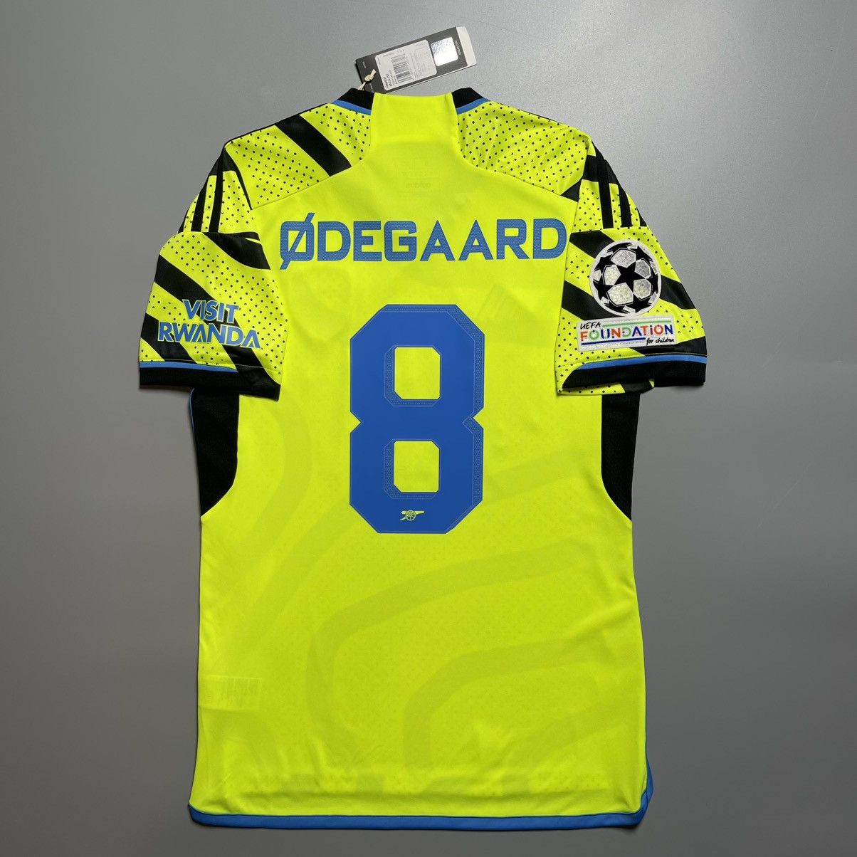 Adidas × Vintage NWT ARSENAL ADIDAS 2023/2024 SOCCER AWAY JERSEY #8 ODEGAARD Size US S / EU 44-46 / 1 - 1 Thumbnail