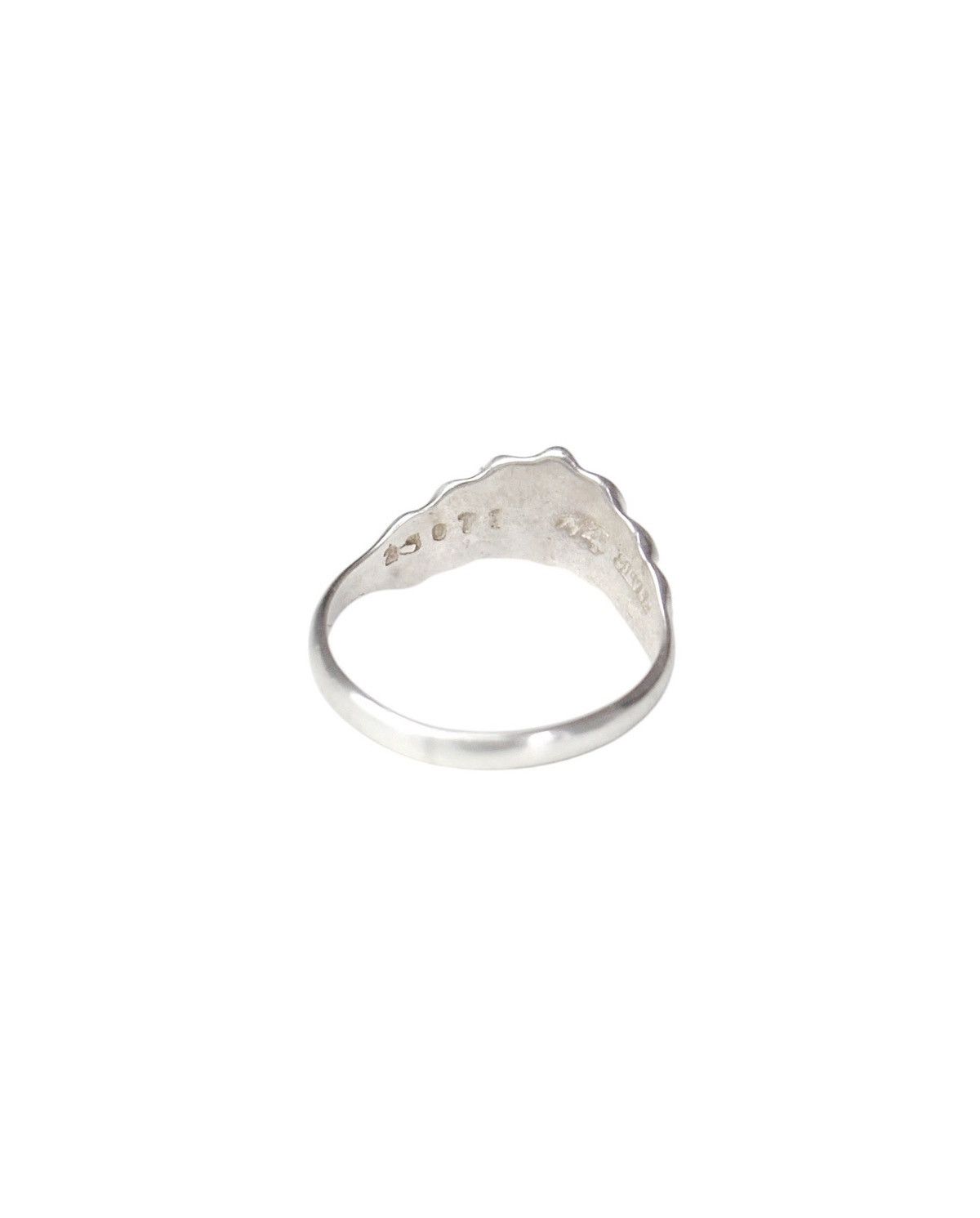 Japanese Brand × Vintage 2000S JAPANESE MADE SCULPTURAL SILVER RING Size ONE SIZE - 4 Thumbnail
