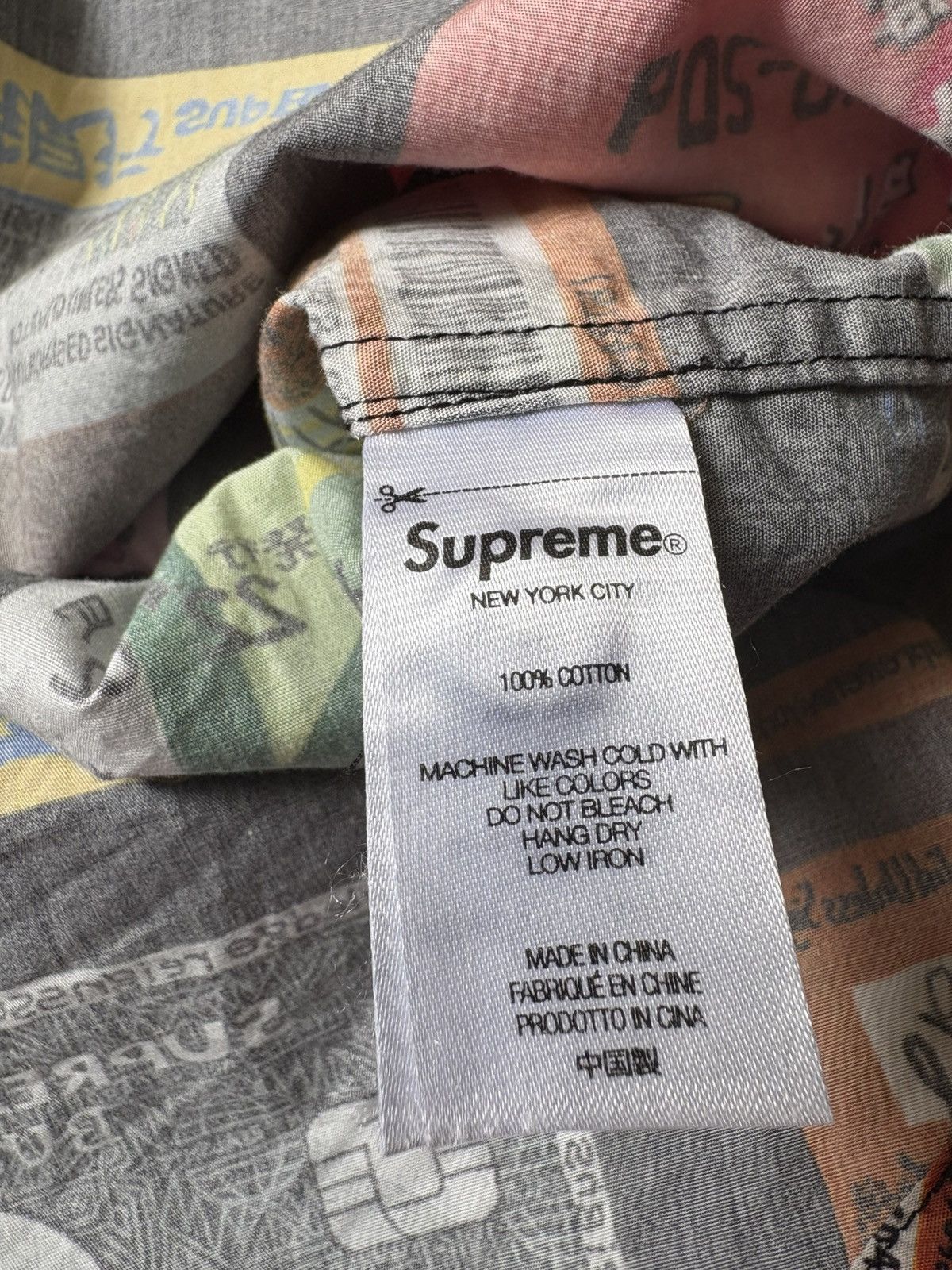 Supreme Supreme SS22 Credit Card Long Sleeve Button Up Size US M / EU 48-50 / 2 - 5 Thumbnail