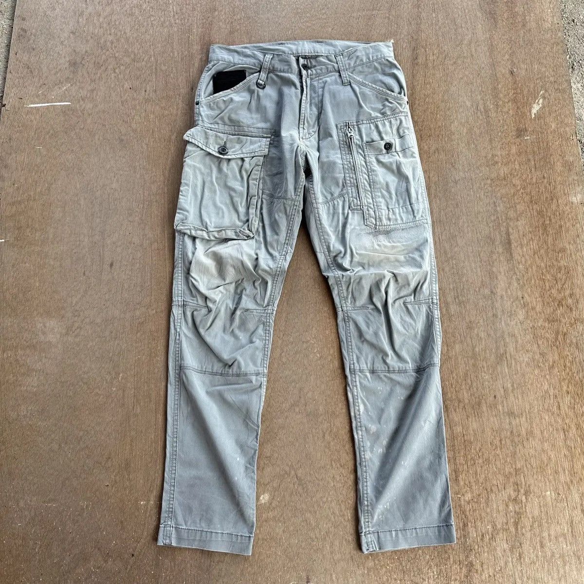 Japanese Brand STEALS💥IZ FRONTIER VINTAGE WORKWEAR DOUBLEKNEE BONDAGE PANT Size US 30 / EU 46 - 1 Thumbnail
