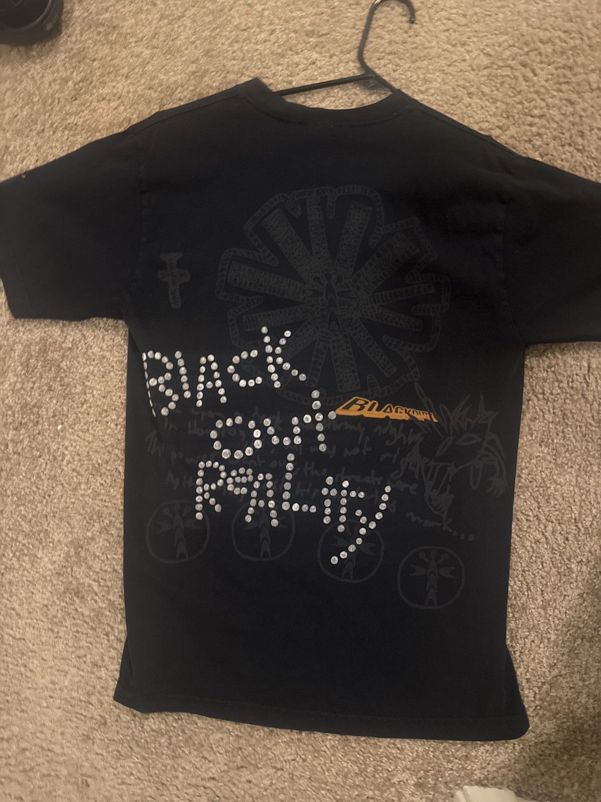 Travis Scott Travis Scott Tee Black Out Reality Size US M / EU 48-50 / 2 - 6 Thumbnail