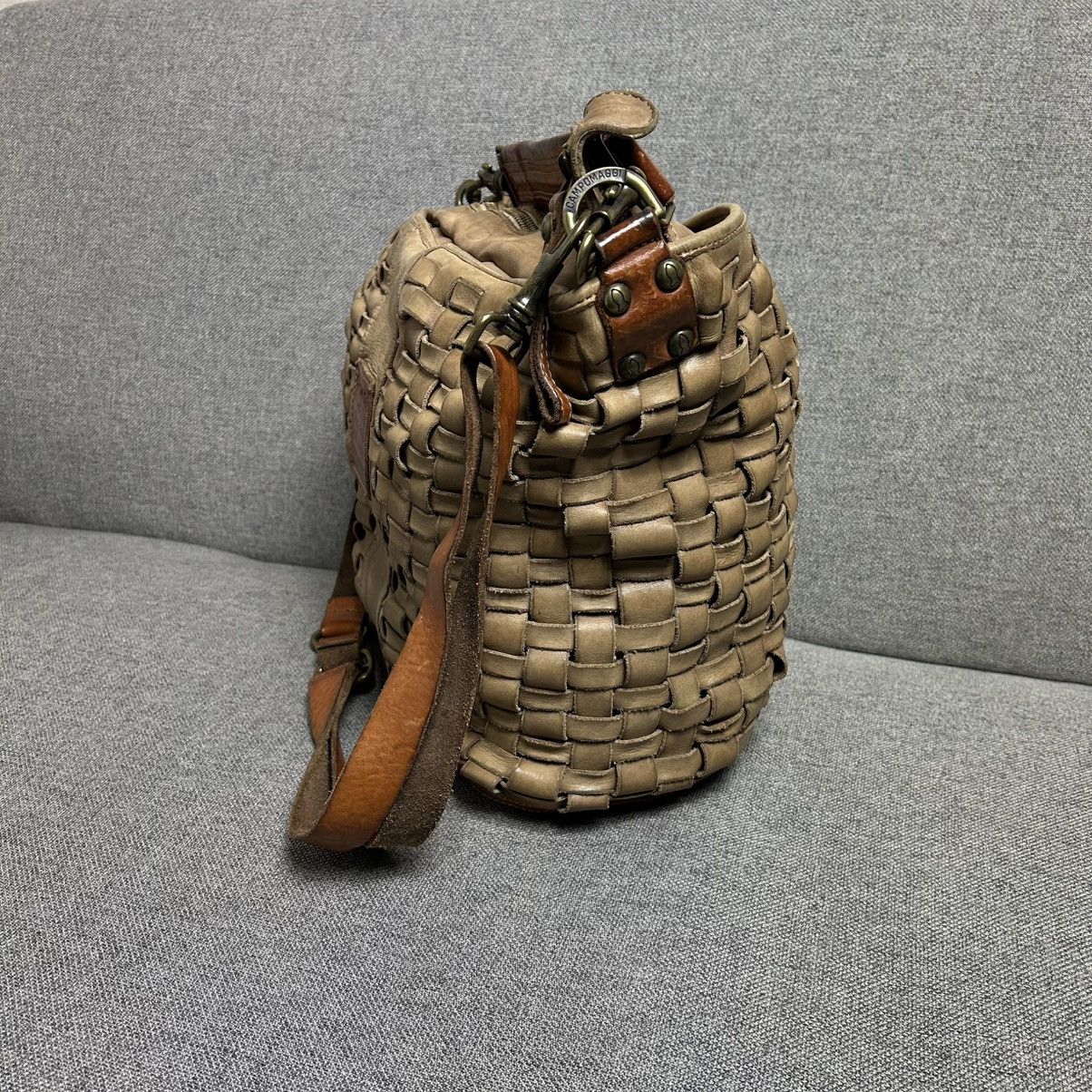 Campomaggi Campomaggi “Edera” Garment Dyed Cowhide Shoulder Bag Size ONE SIZE - 5 Thumbnail
