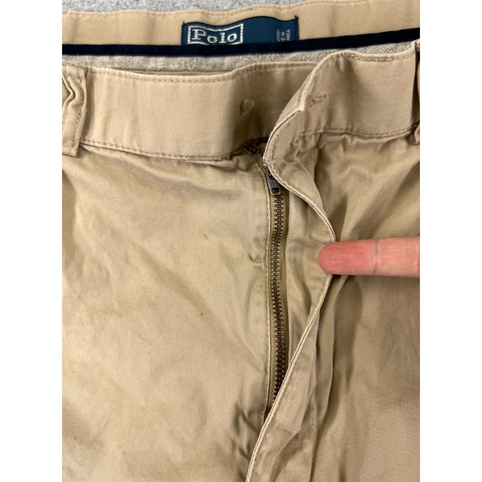 Polo Ralph Lauren Polo Ralph Lauren Shorts Adult 36 Beige Pleated Tyler Short 100% Cotton Size US M / EU 48-50 / 2 - 6 Thumbnail