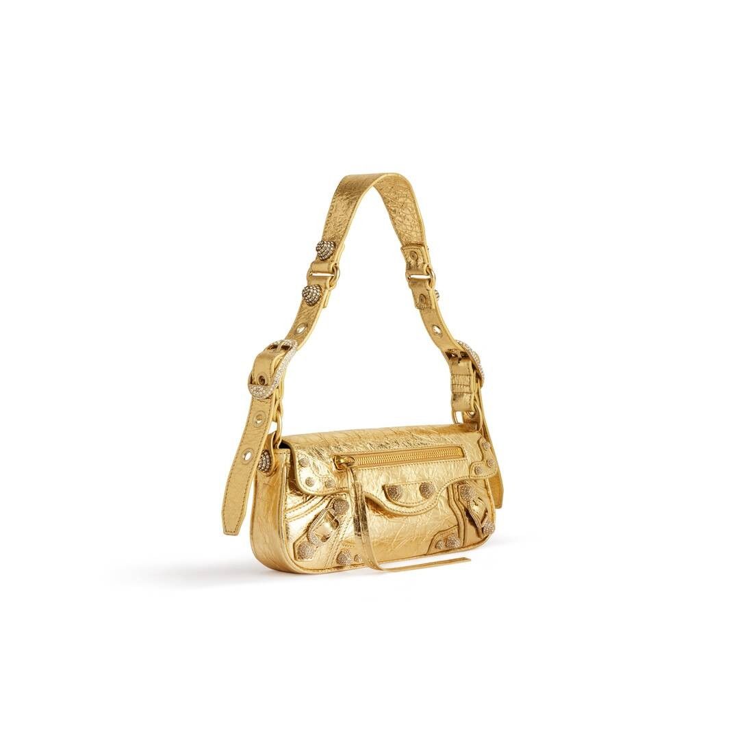 Balenciaga o1mt1gz0525 Size: OS / Le Cagole XS Sling Bag Metallized Size ONE SIZE - 2 Thumbnail
