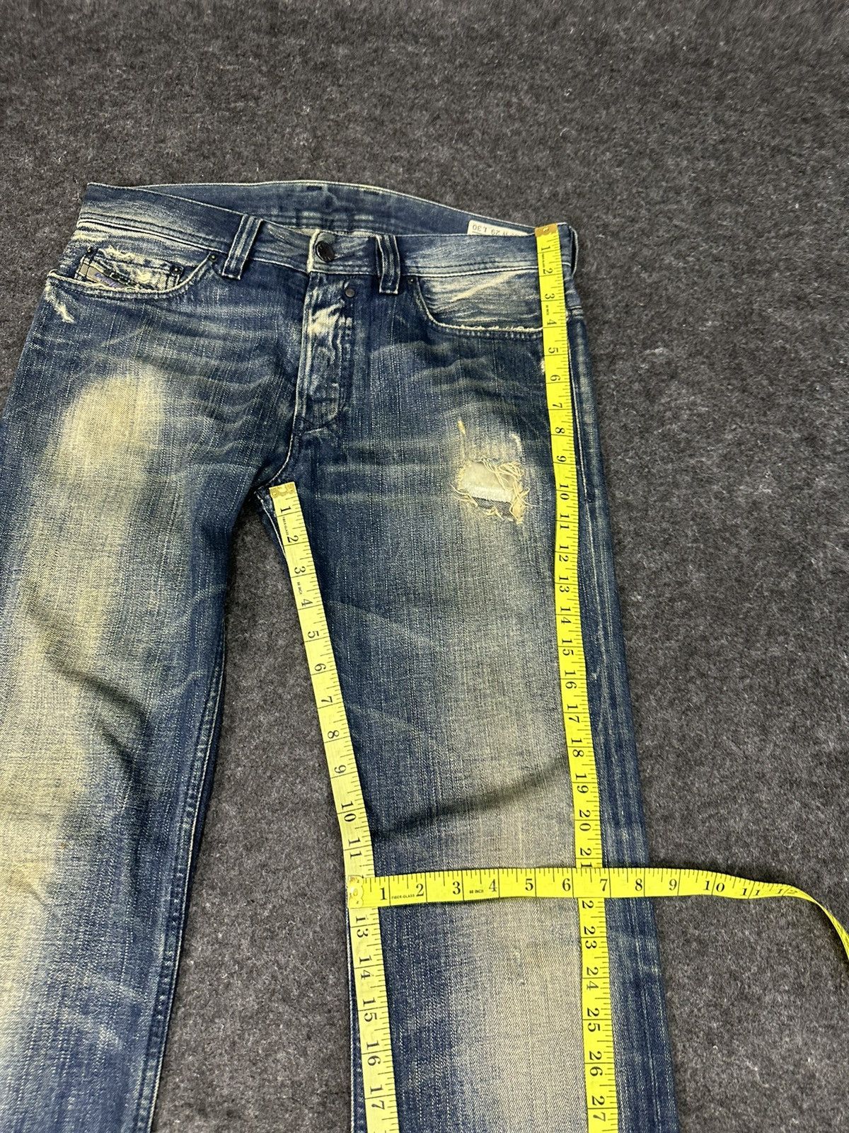 Diesel Diesel Industry Safado Rust Washed Denim 32x32 D729 Size US 32 / EU 48 - 10 Thumbnail