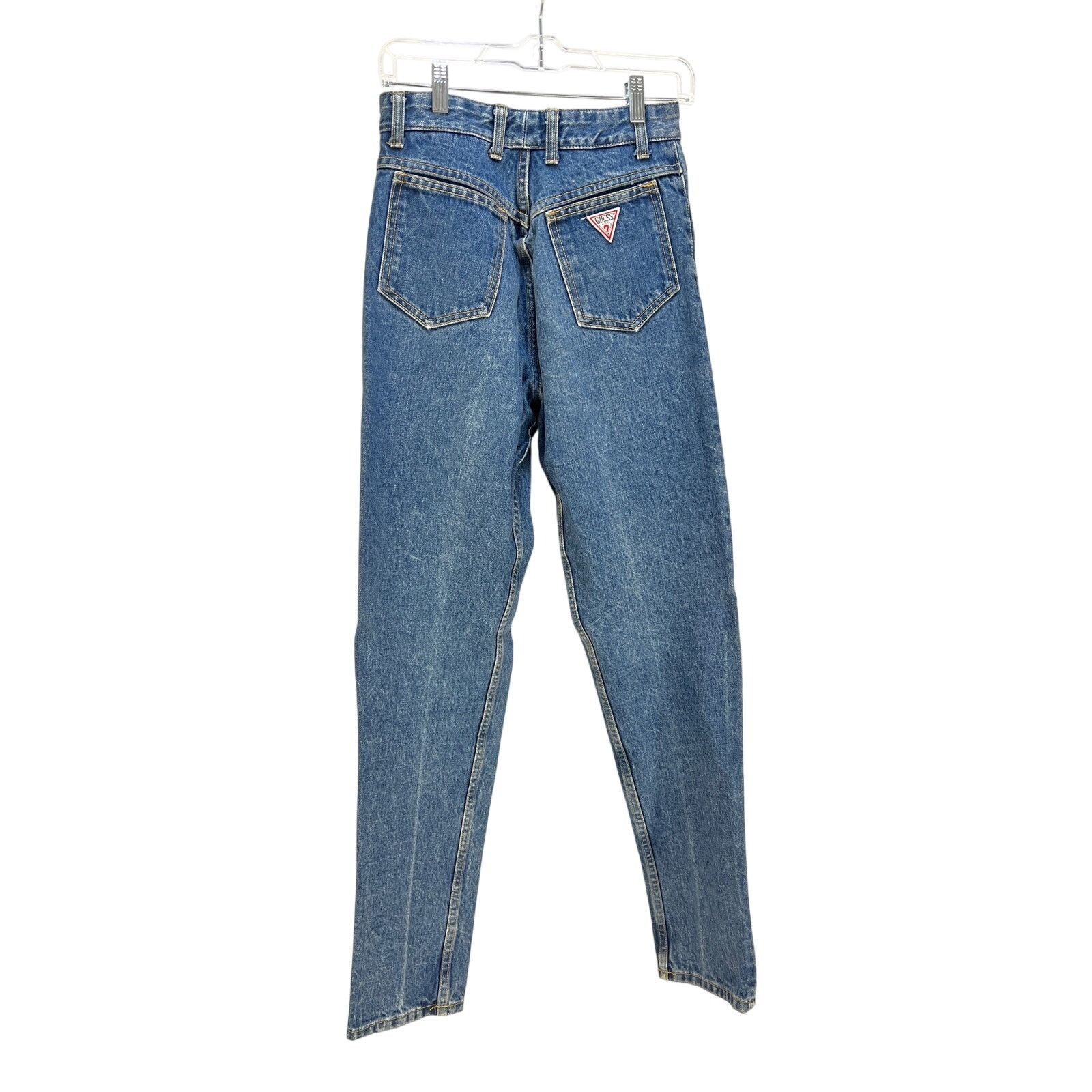 Guess × Vintage Vintage 80s Guess? Jeans George’s Marciano Blue Denim Size 31" - 10 Thumbnail