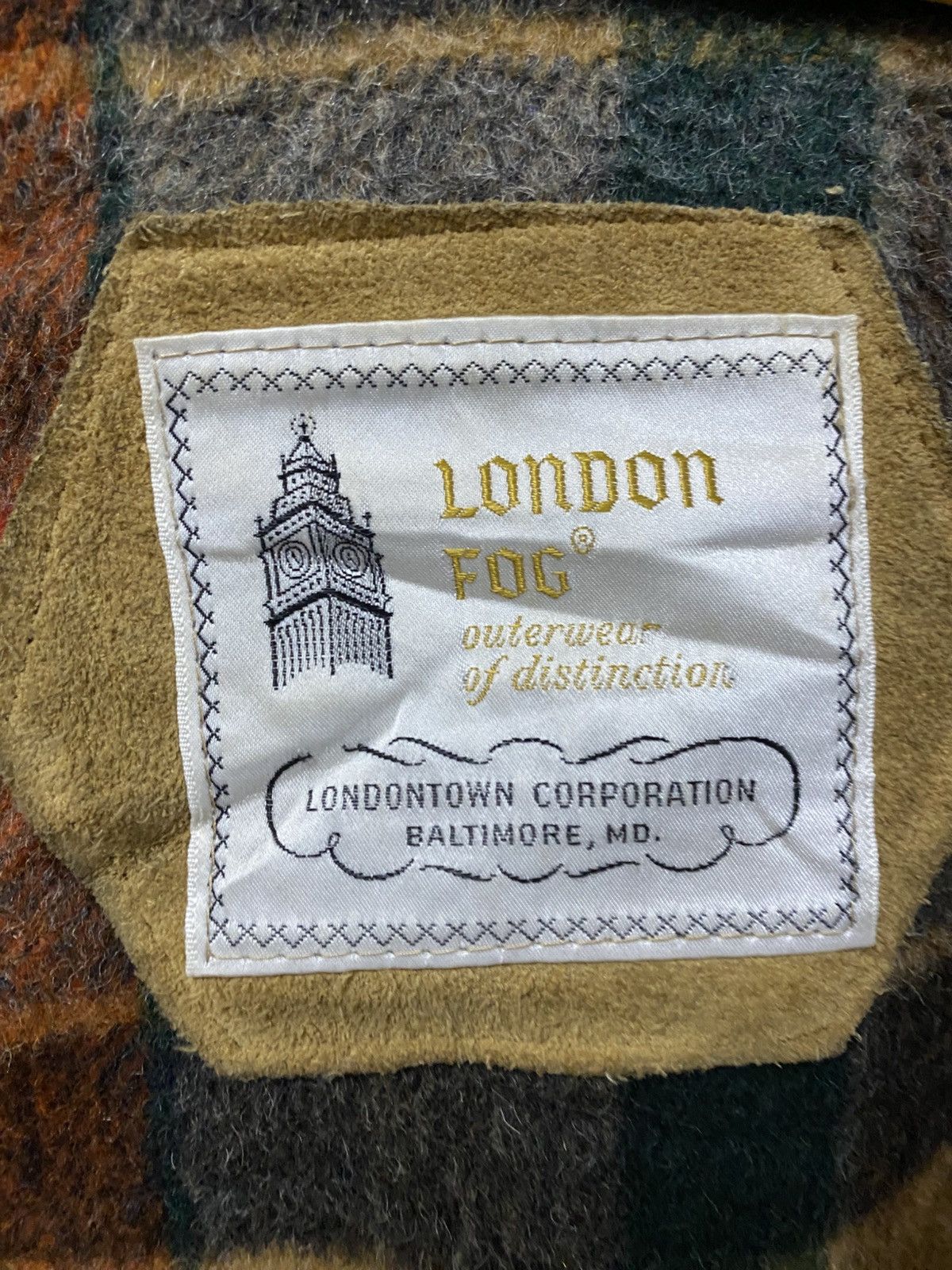 London Fog Vintage 70s London Fog Suede Split-Hood Parka | Talon Zip Size US L / EU 52-54 / 3 - 15 Thumbnail