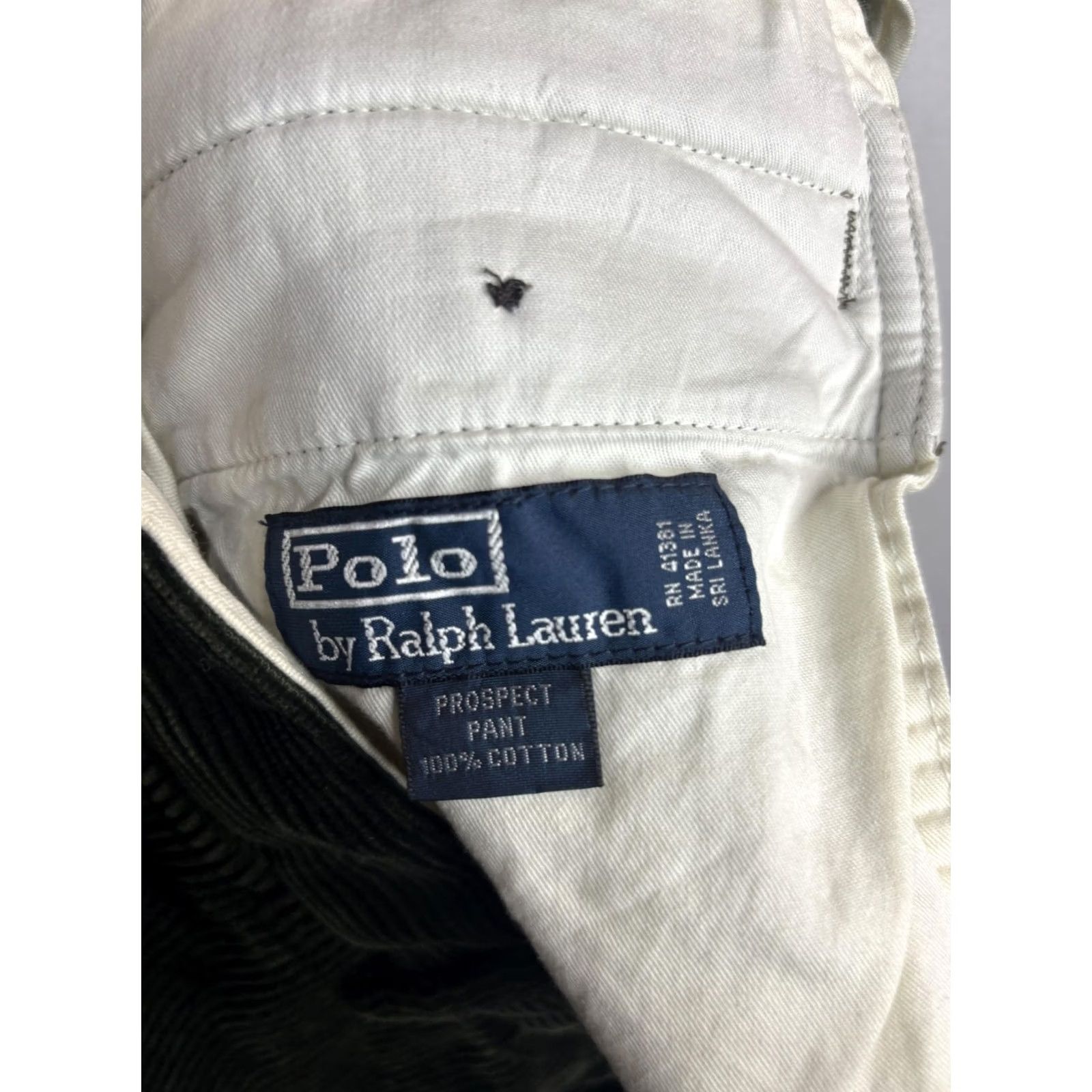 Polo Ralph Lauren Polo Ralph Lauren Prospect Corduroy Pants 38x32 Green 100% Cotton Zip Fly Mens Size US M / EU 48-50 / 2 - 6 Thumbnail
