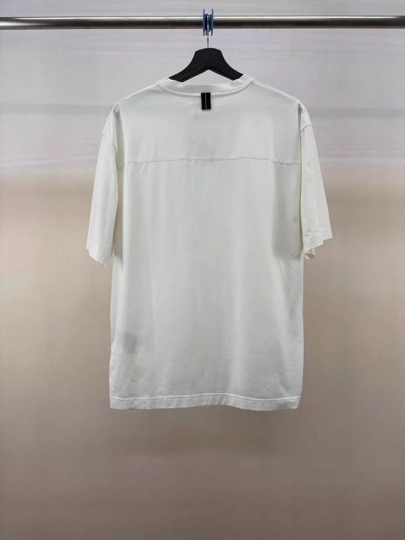 Prada Prada White Logo Short Sleeve TShirt -2505 Size US L / EU 52-54 / 3 - 2 Thumbnail