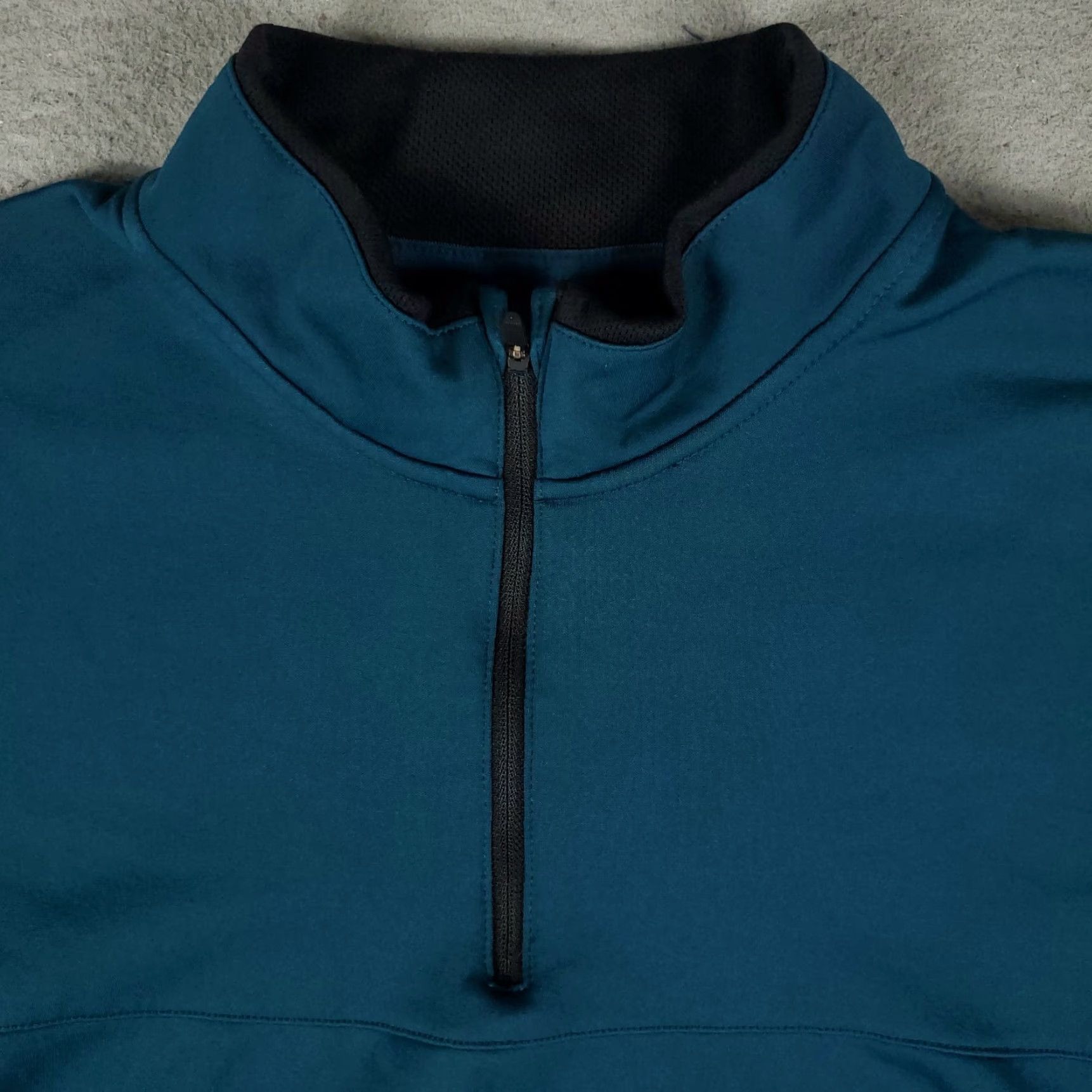 Nike Nike Sweatshirt Mens Size Large Blue Swoosh 1/4 Zip Pullover Sweatshirt Size US L / EU 52-54 / 3 - 2 Thumbnail