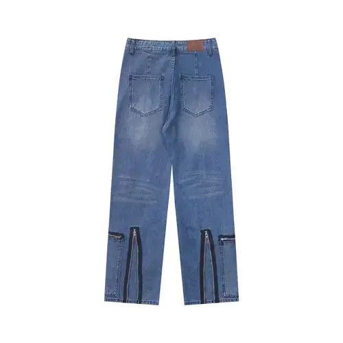 Jean fade cargo jeans Size US 34 / EU 50 - 2 Thumbnail
