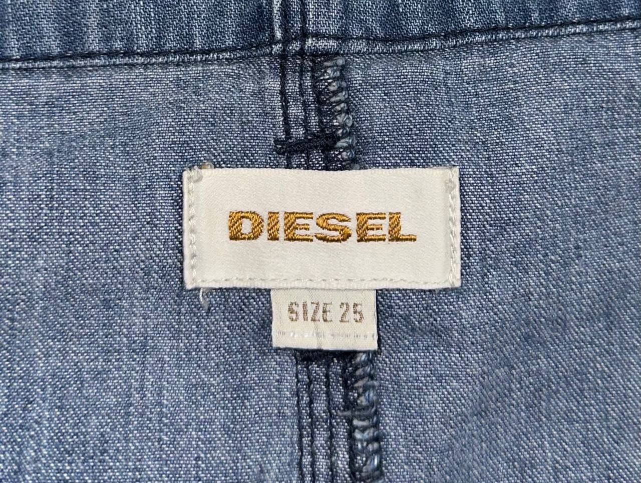 Diesel Diesel industry denim division jeans Pencil mini Skirt y2k Size 25" / US 0 / IT 36 - 9 Thumbnail
