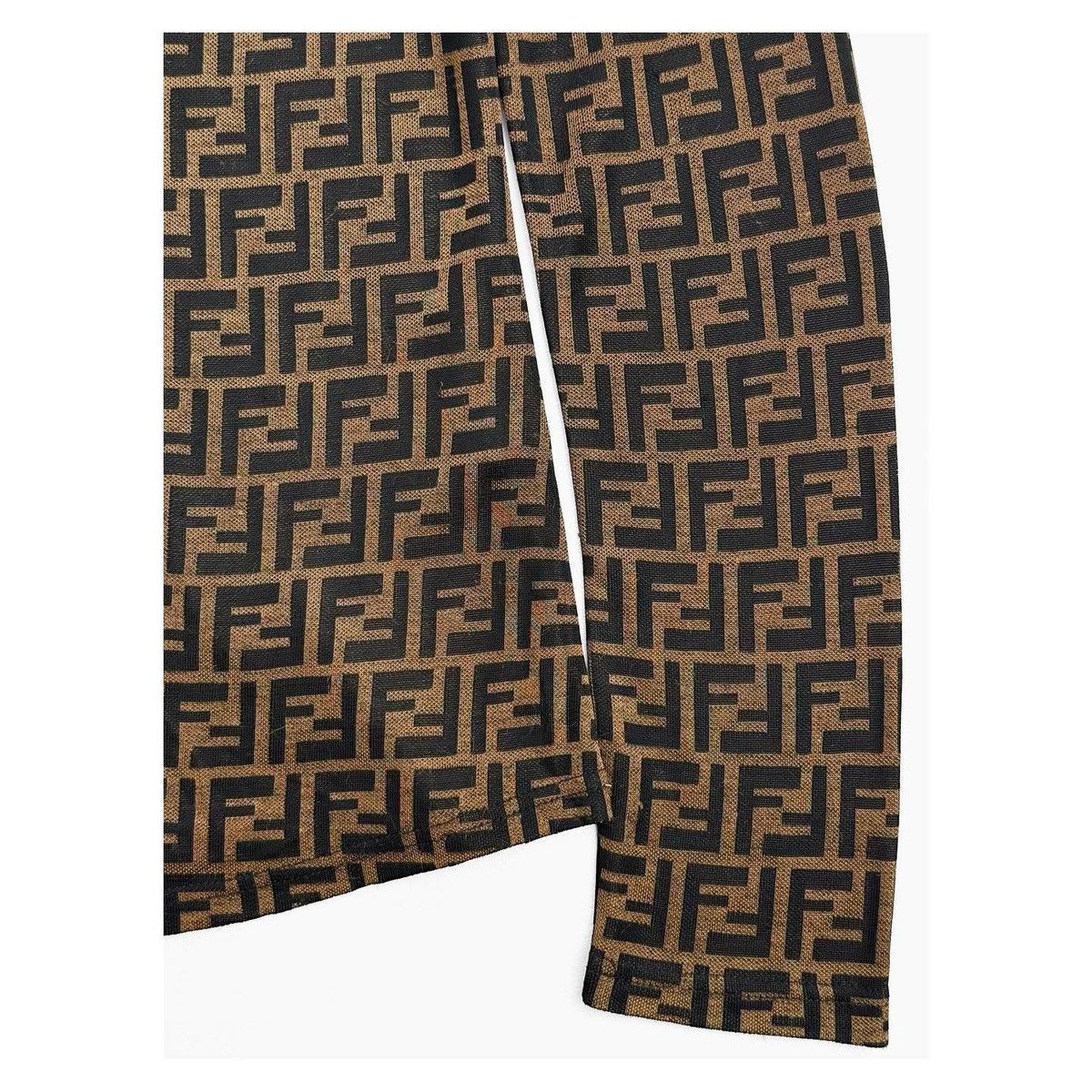Fendi Fendi Zucca Monogram FF Logo Rayon Shirt Size M / US 6-8 / IT 42-44 - 4 Thumbnail