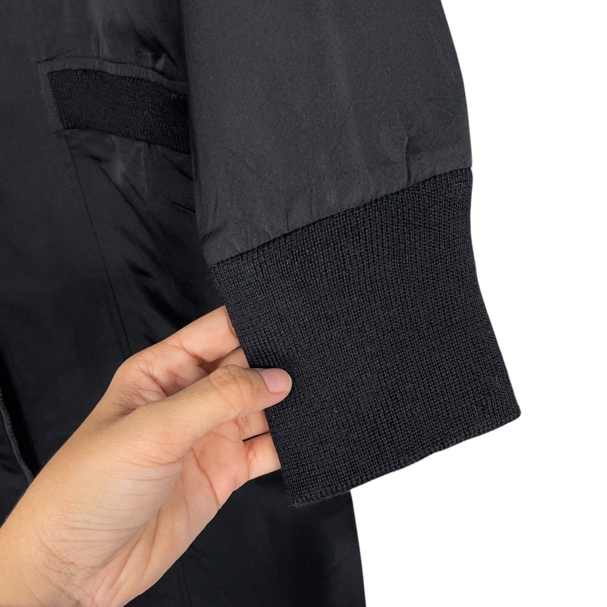 Yohji Yamamoto Y’s Yohji Yamamoto Zipper Soie Silk Long Coat Size M / US 6-8 / IT 42-44 - 14 Thumbnail