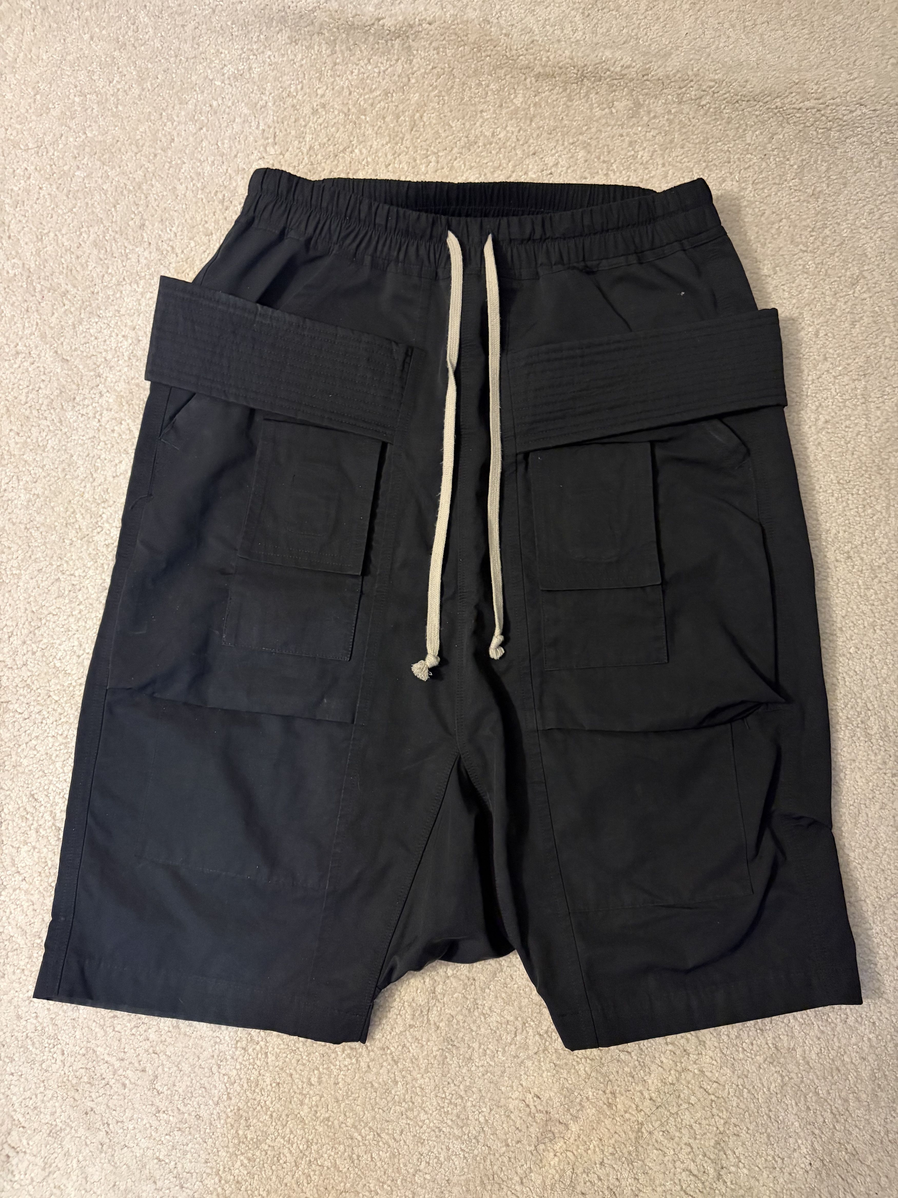 Rick Owens Drkshdw Rick Owens Drkshdw SS16 Cyclops Creatch Cargo