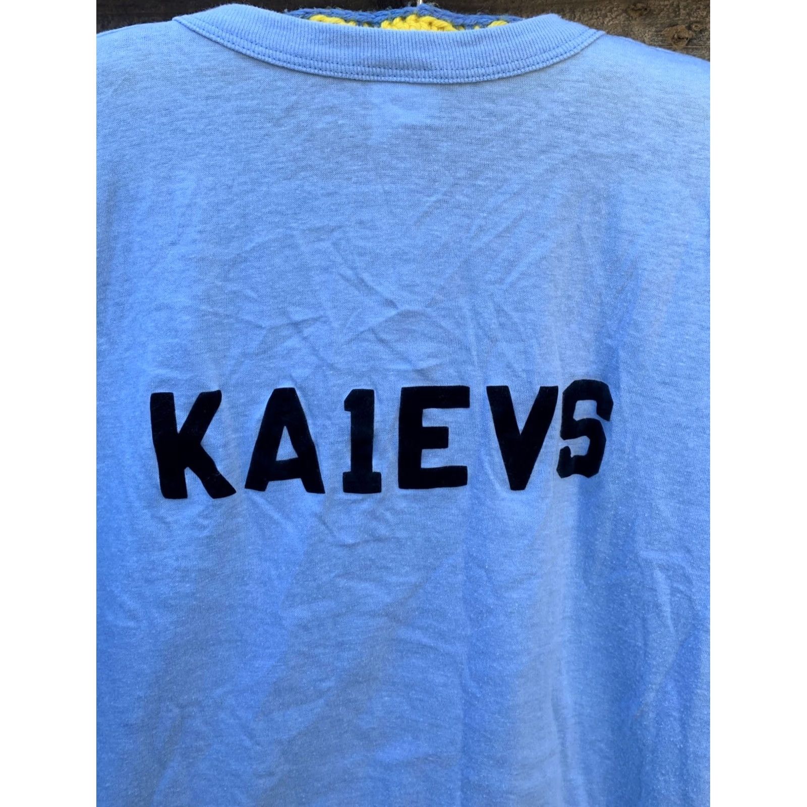 Vintage VINTAGE MIT UHF Repeater Association W1XM R T Shirt KA1EVS Size M Medium Blue Graphic Tee Mens 1980s Size US M / EU 48-50 / 2 - 5 Thumbnail