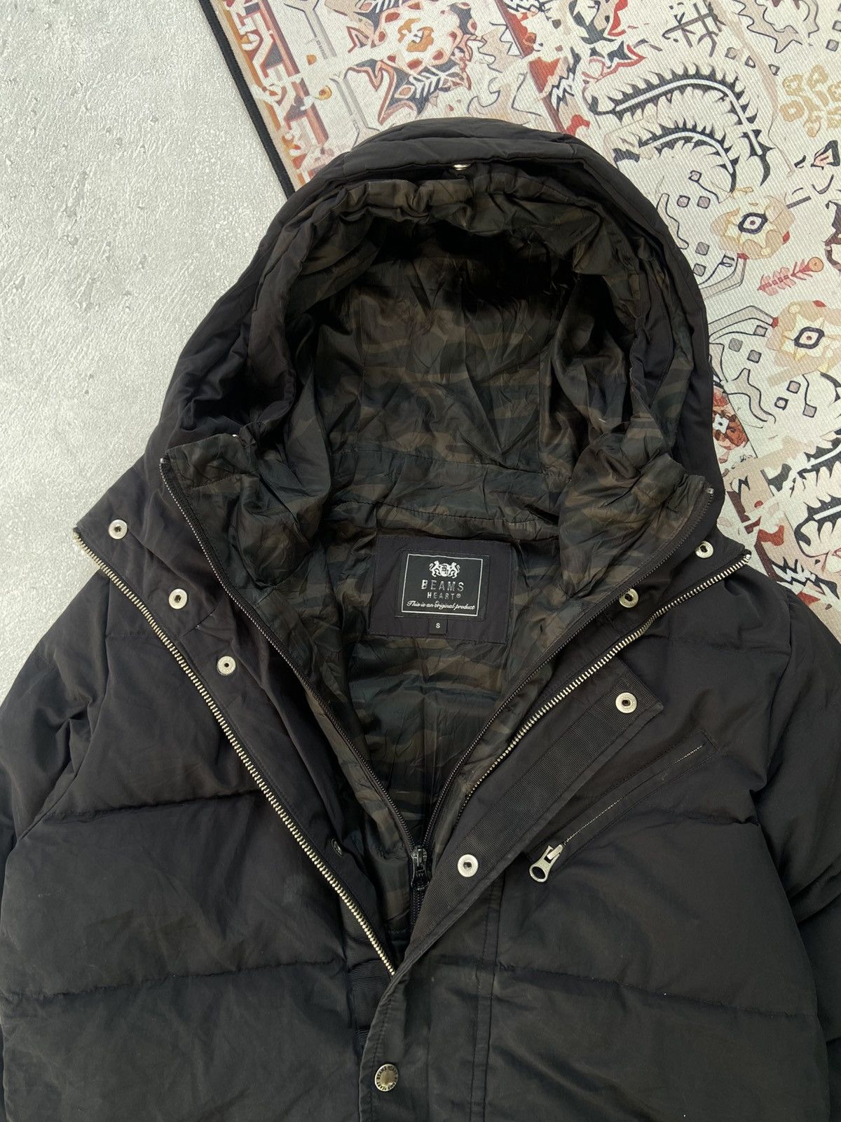 Beams Japan Beams Heart Puffer Inner Layer Jacket Size US S / EU 44-46 / 1 - 4 Thumbnail