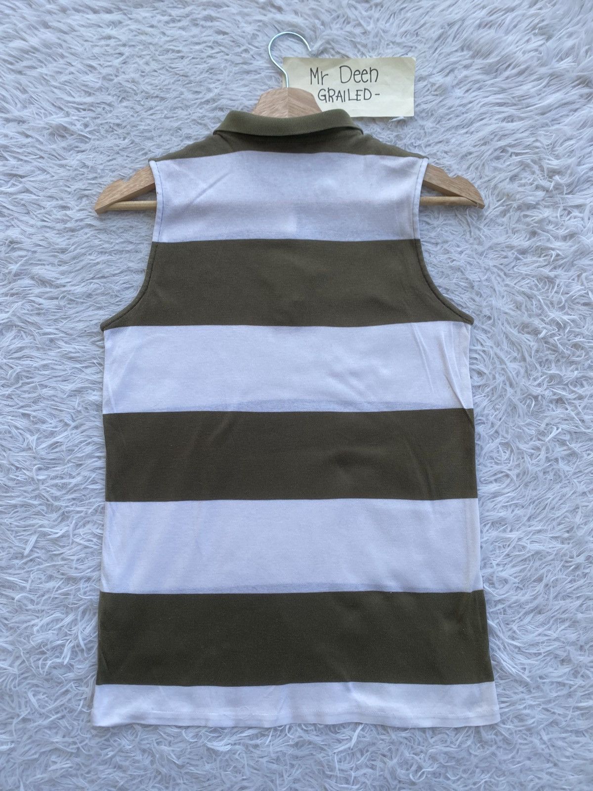Christian Dior Monsieur Rare Christian Dior Sports Stripes Sleeveless Top Size M / US 6-8 / IT 42-44 - 14 Thumbnail