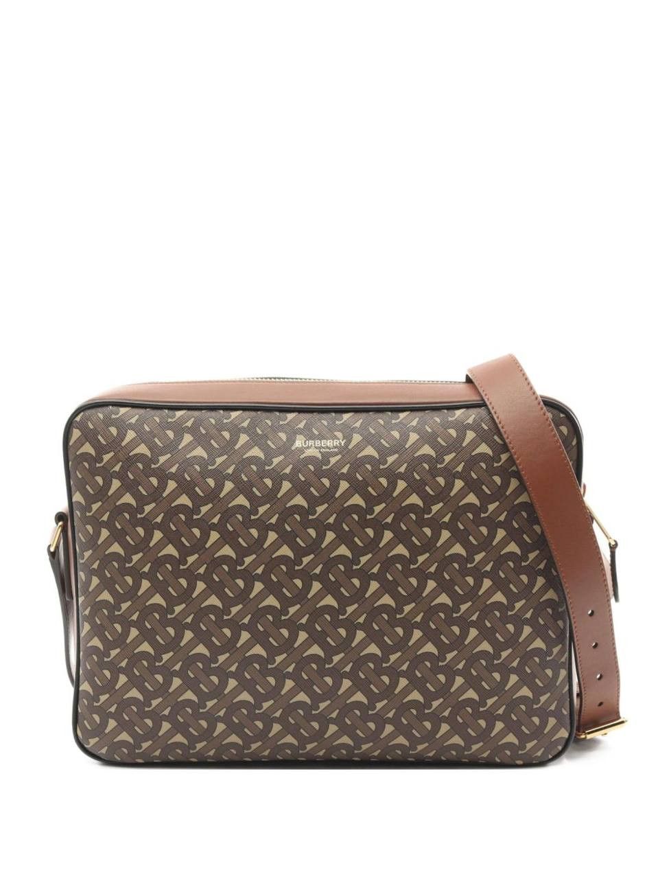 Burberry Burberry Pre-Owned 2010s TB Monogram Print Crossbody Bag Size ONE SIZE - 2 Thumbnail