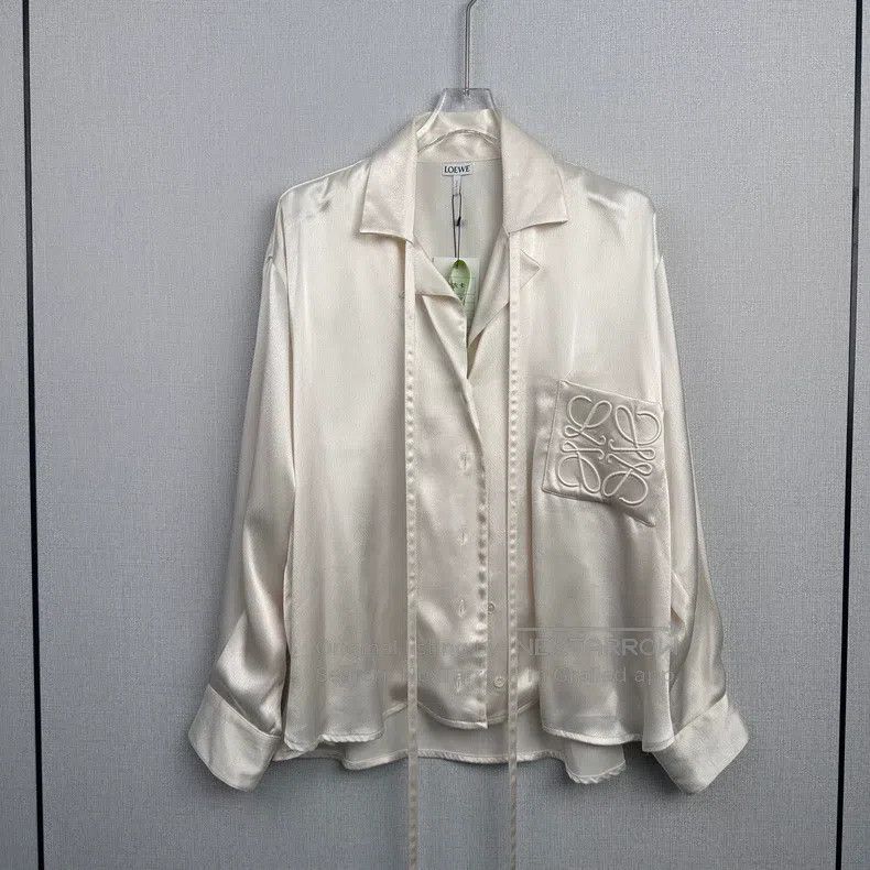 Loewe Loewe Silk Shirt Size XXS / US 00 / IT 34 - 1 Thumbnail