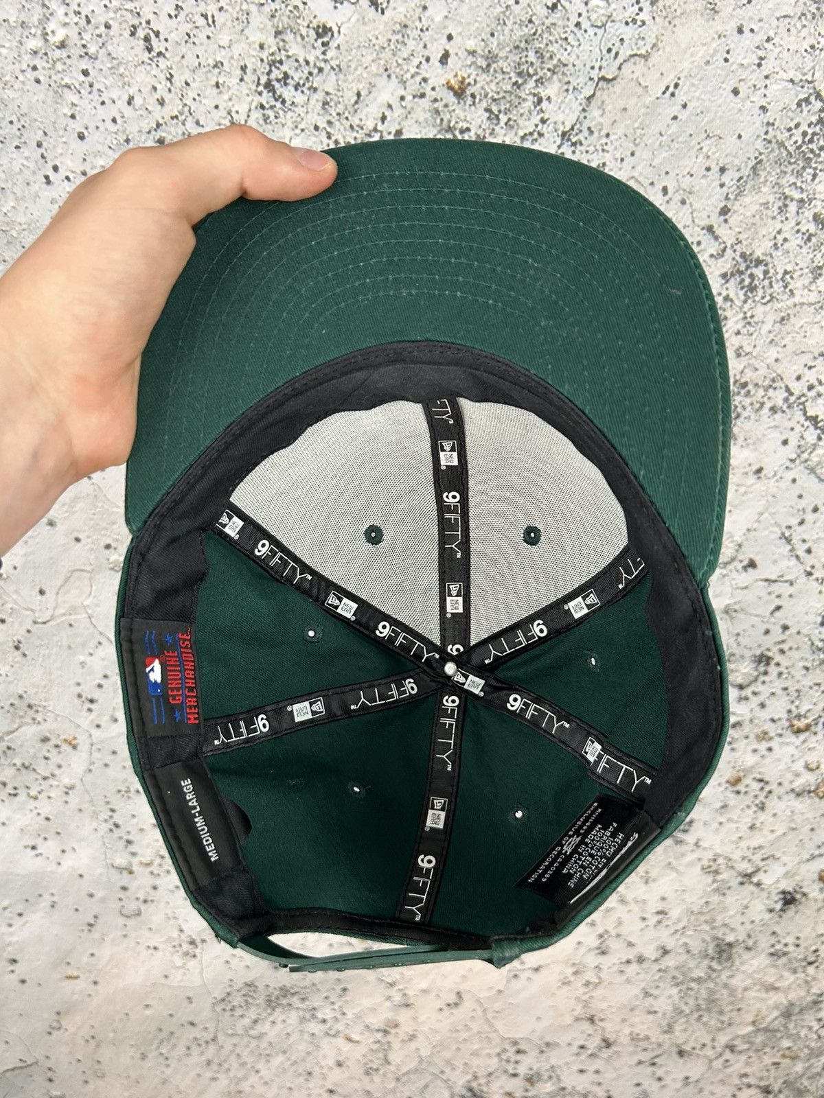MLB Vintage MLB Oakland Athletics Baseball Hat Cap Snap Back 90s Size ONE SIZE - 3 Thumbnail