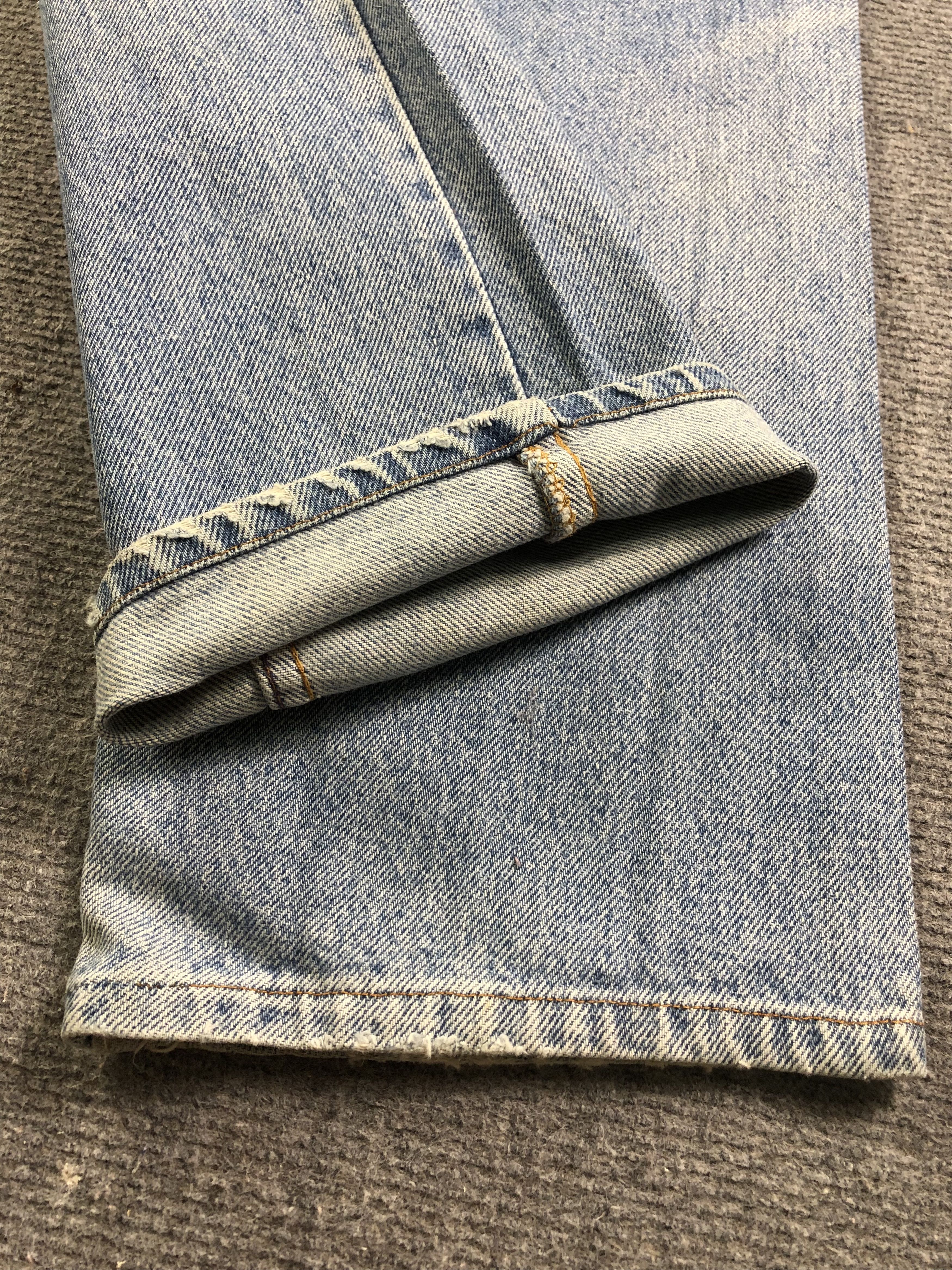 Levi's Wash Blue Levis Denim Jeans 29x31.5 Size US 29 - 11 Thumbnail