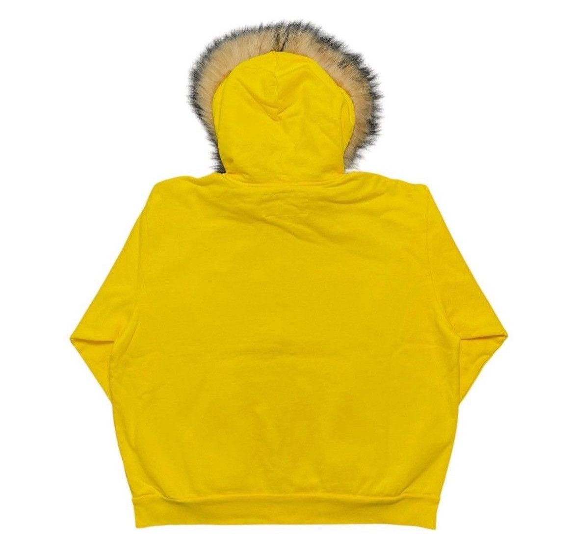 Sp5der Sp5der Yellow Fur Hoodie Size US S / EU 44-46 / 1 - 2 Thumbnail